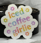 Iced Coffee Girlie | Sticker