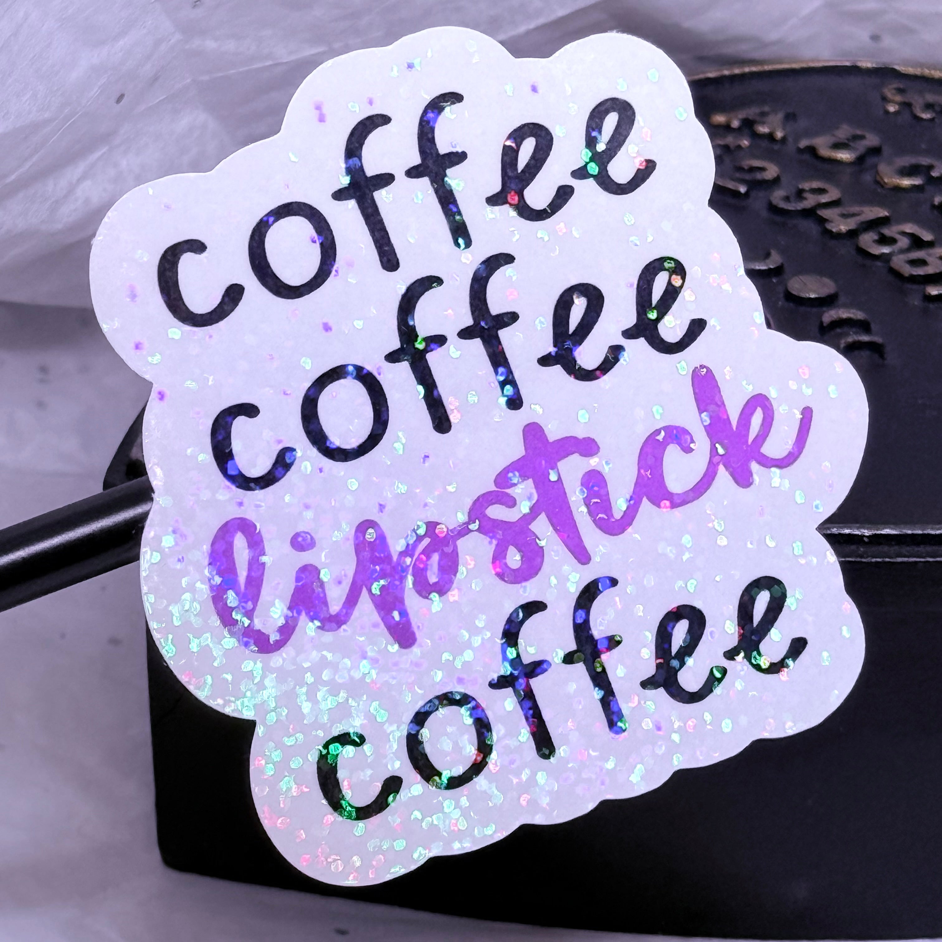 Coffee & Lipstick | Sticker