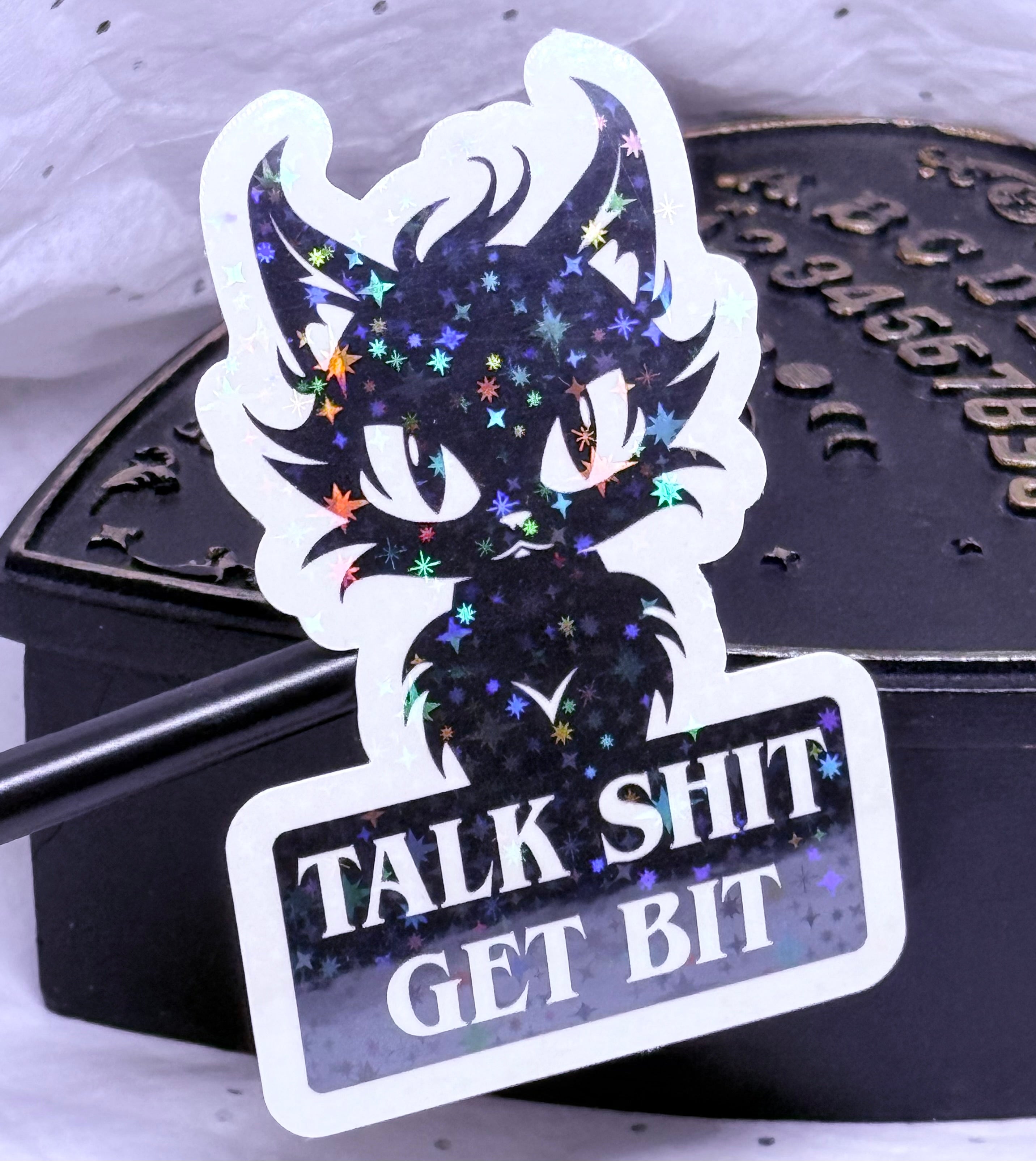 Talk Shit Get Bit | Sticker