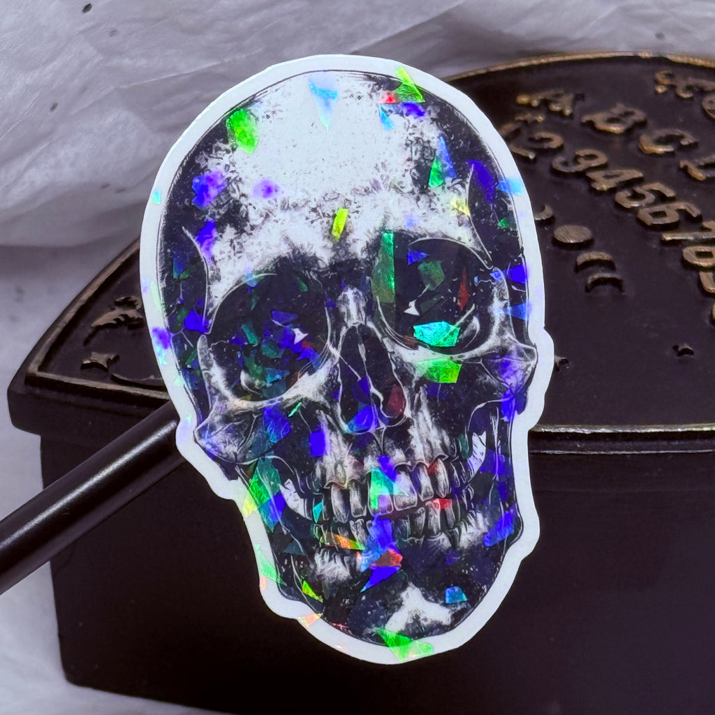 Black & White Skull | Sticker