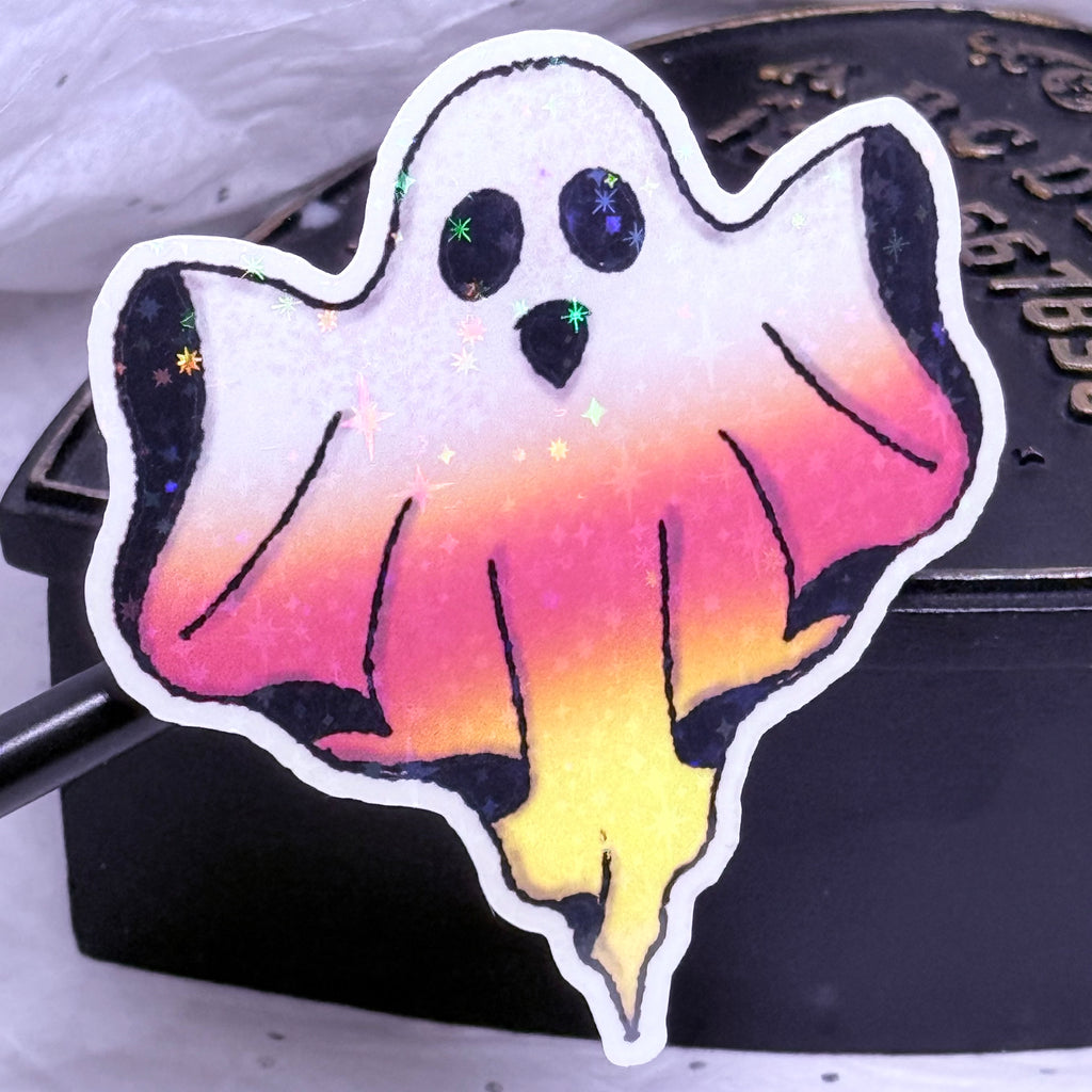 Candy Corn Ghost Sticker
