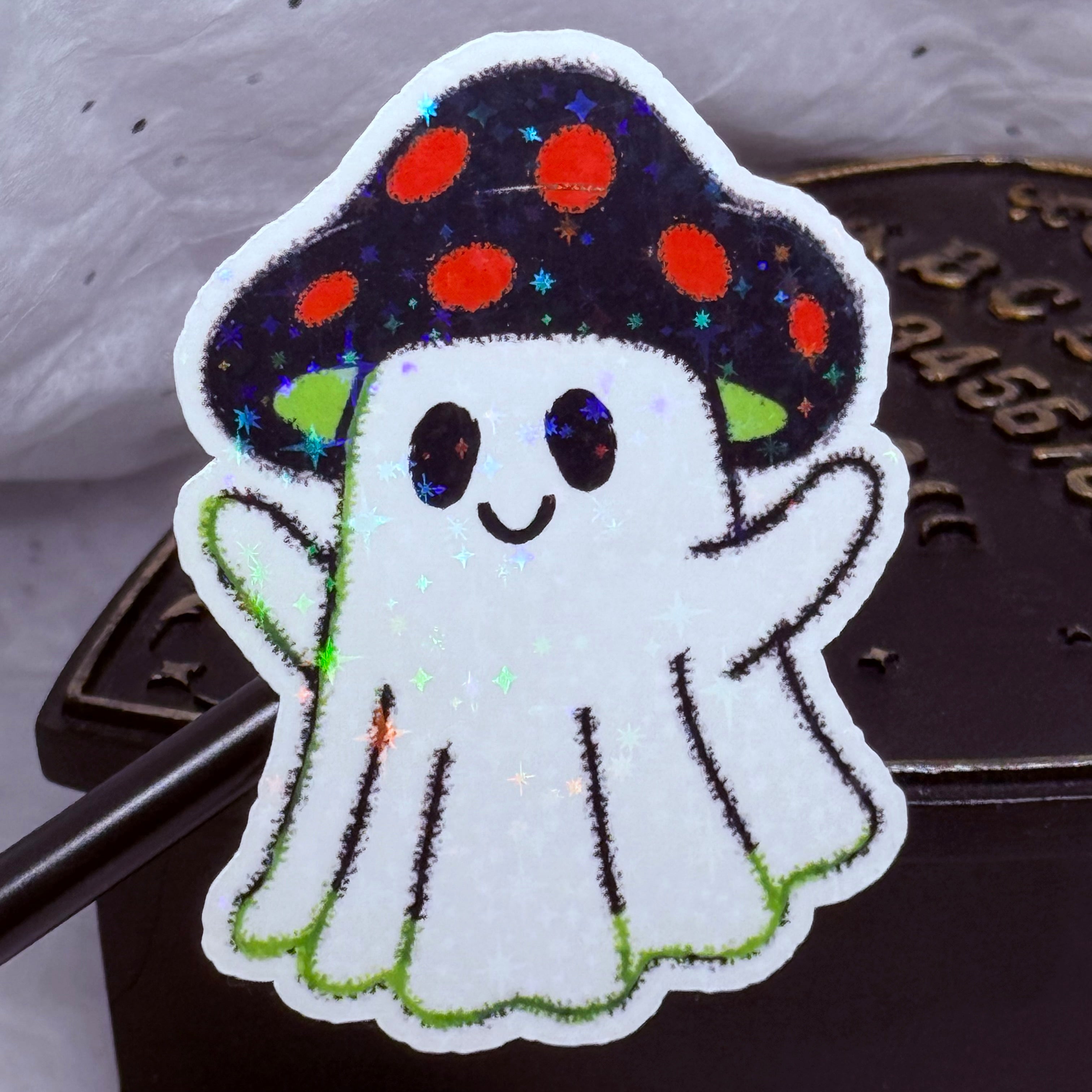 Ghost with Shroom Hat