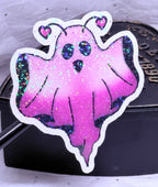 Ghost with Heart Antennas | Sticker