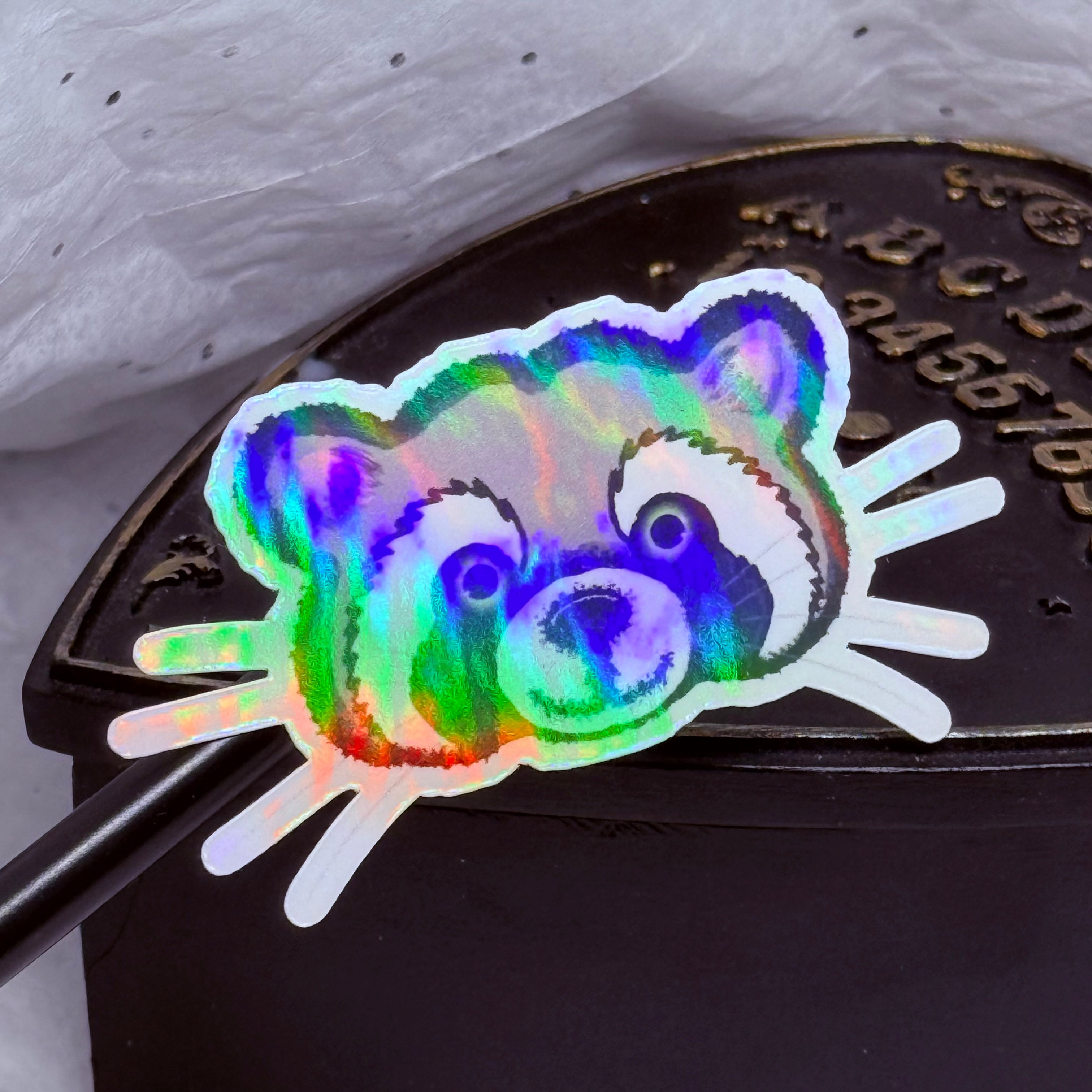 Little Raccoon Sticker