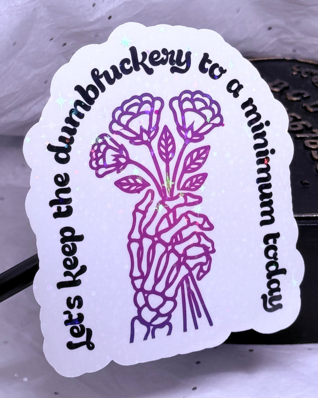 Dumbf*ckery | Sticker