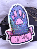 Cat Mom Paw | Sticker