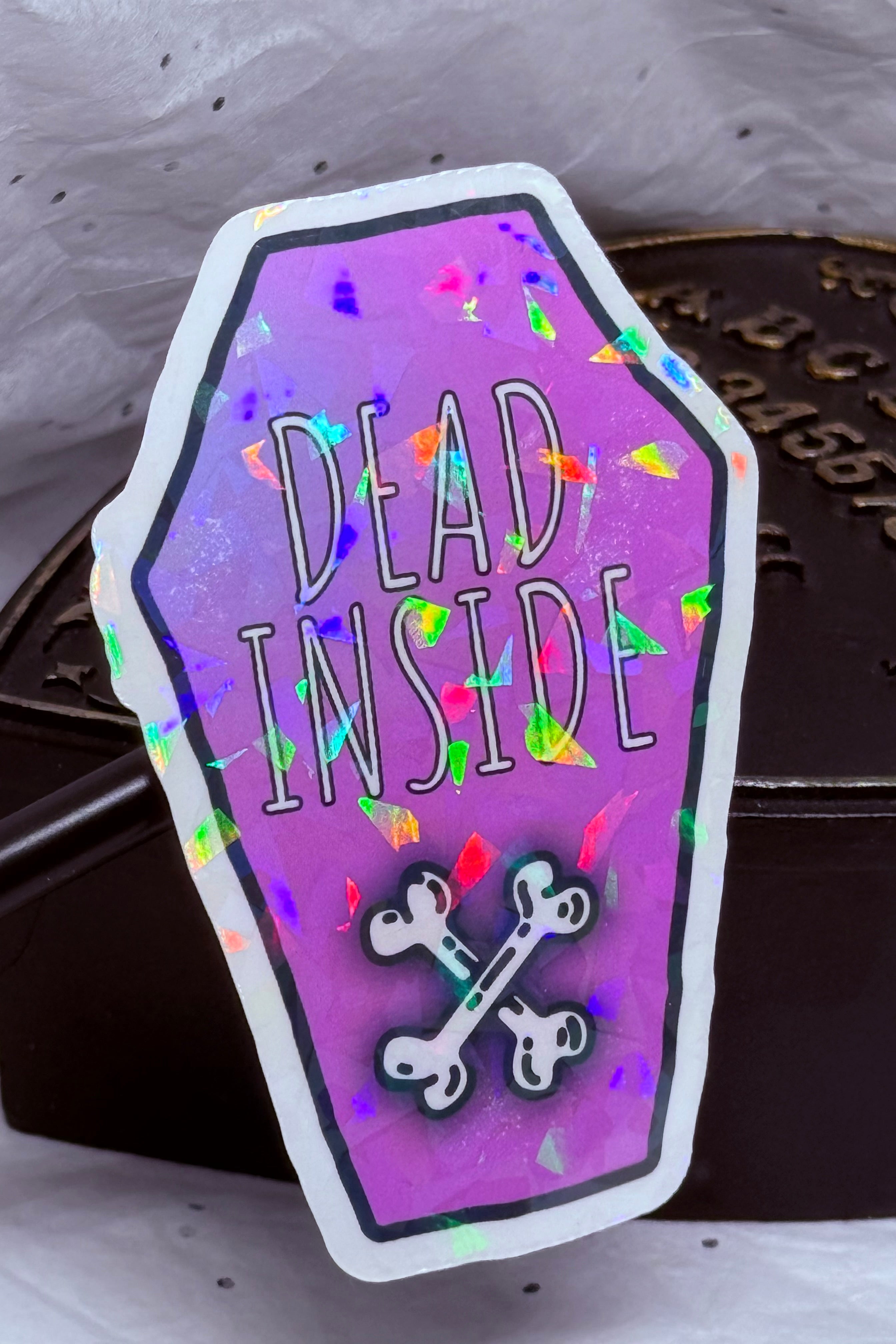 Dead Inside w/Crossbones Sticker