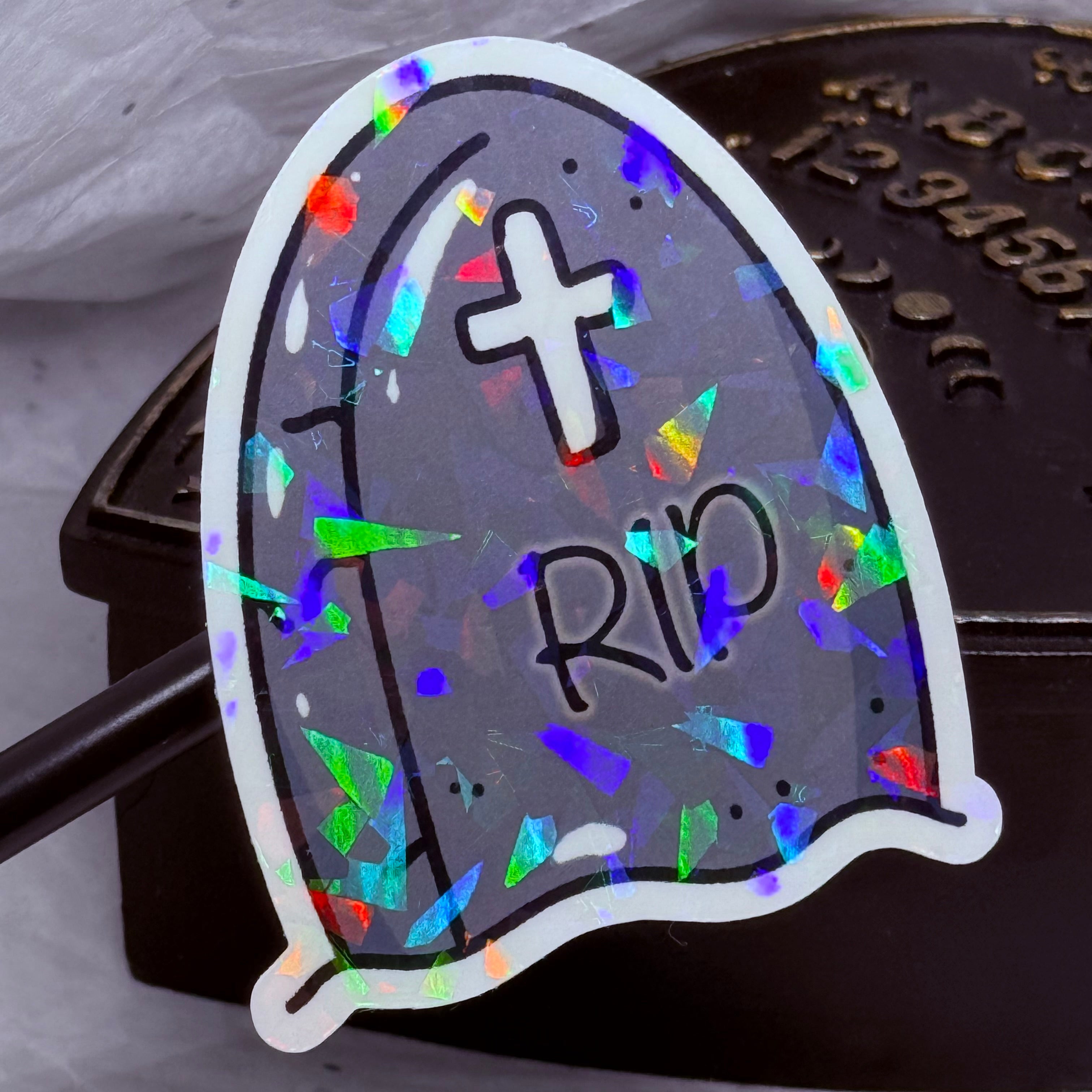 Tombstone Sticker