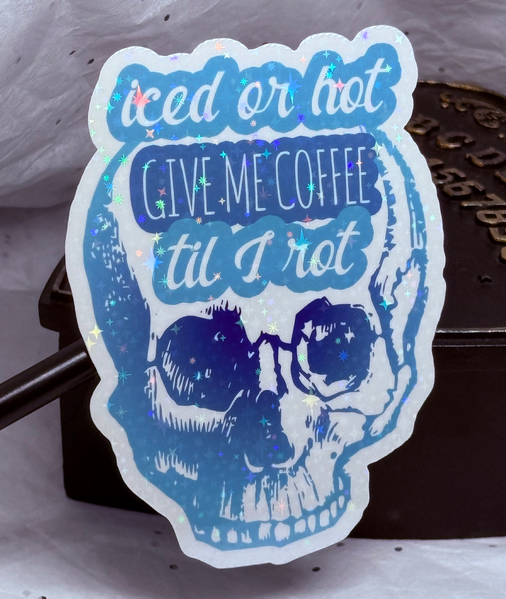 Iced or Hot Coffee | Sticker