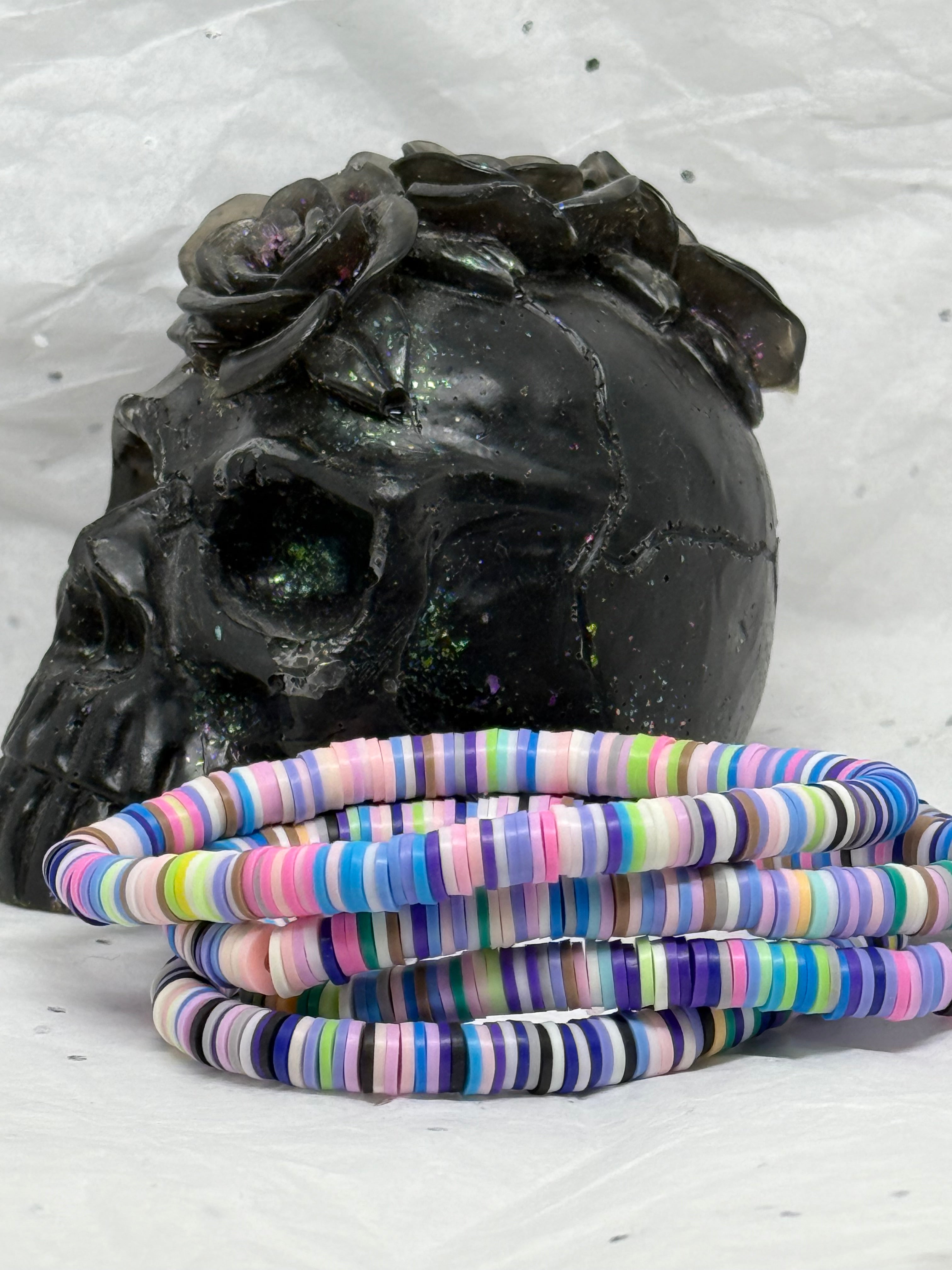 Hexed Rainbow Bracelet Set (4pk)