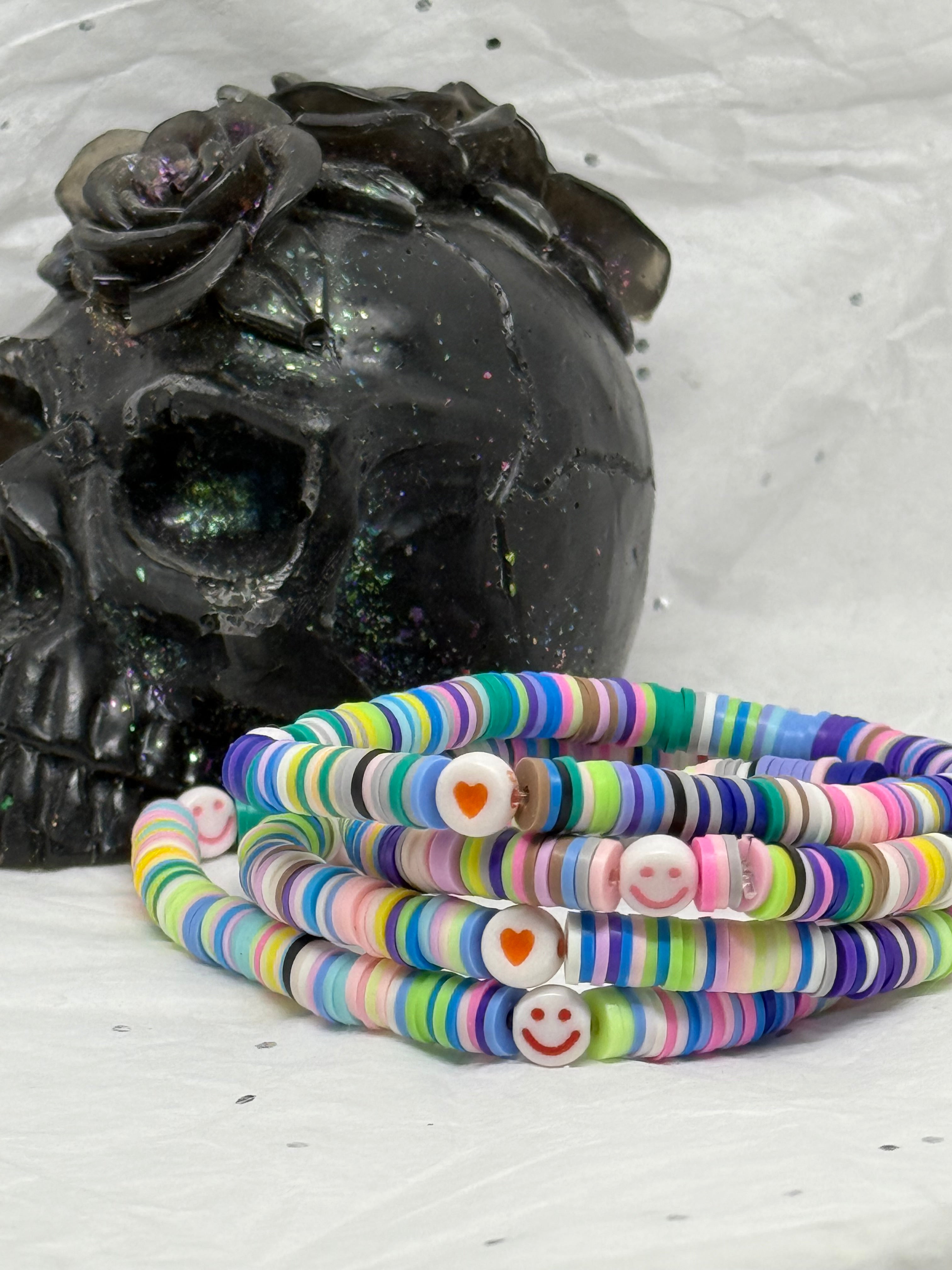 Smiley Love Bracelet Set (4pk)