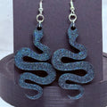 Blue/Purple Snakes | 3D Printed Earrings