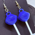 Lollipop Earrings (Blue)