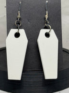 White Coffins | 3D Printed Earrings