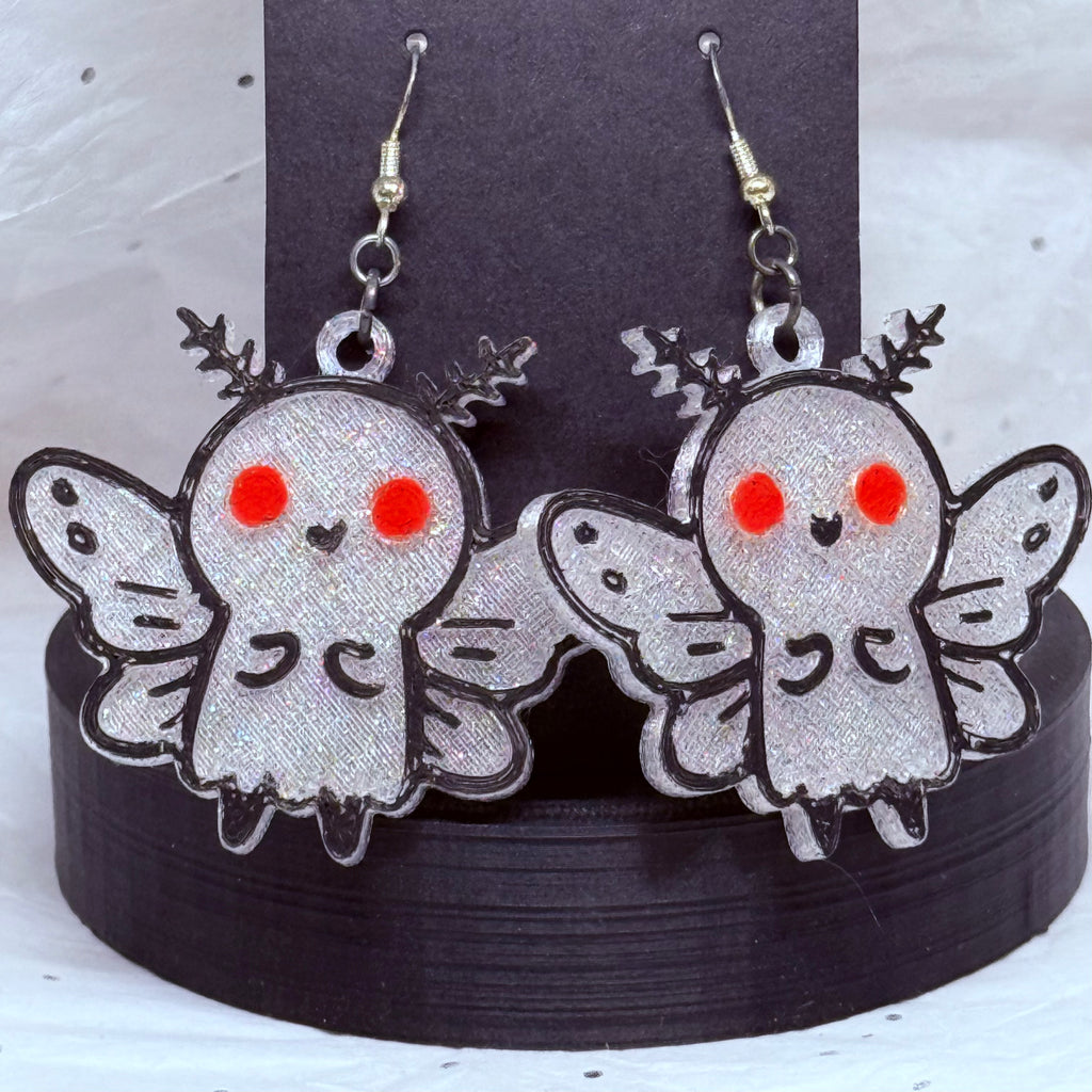 Mothman Earrings