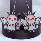 Mothman Earrings