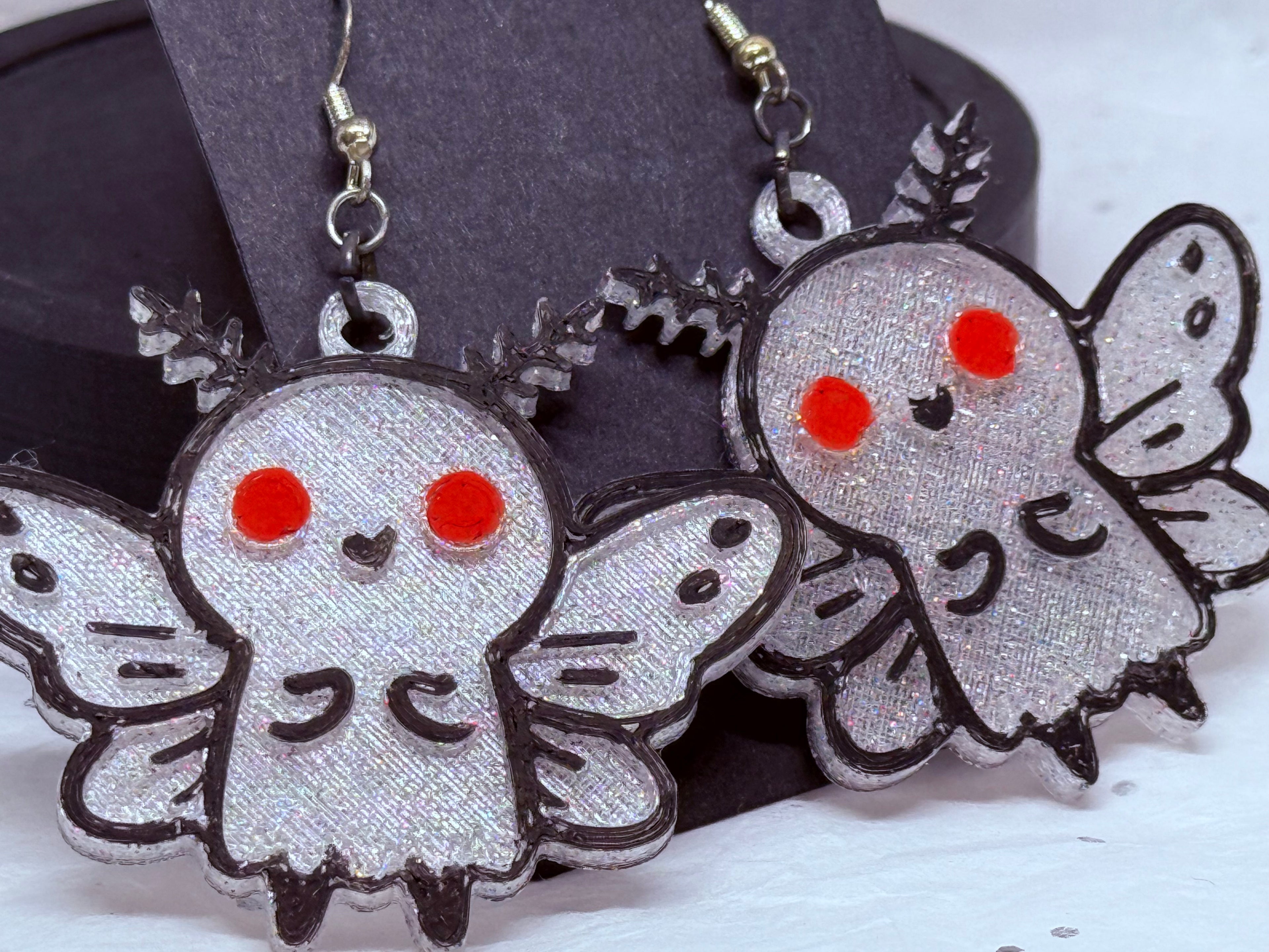 Mothman Earrings