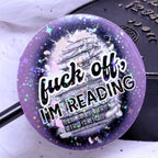 F*ck off, I'm Reading Sticker (Purple) | Sticker