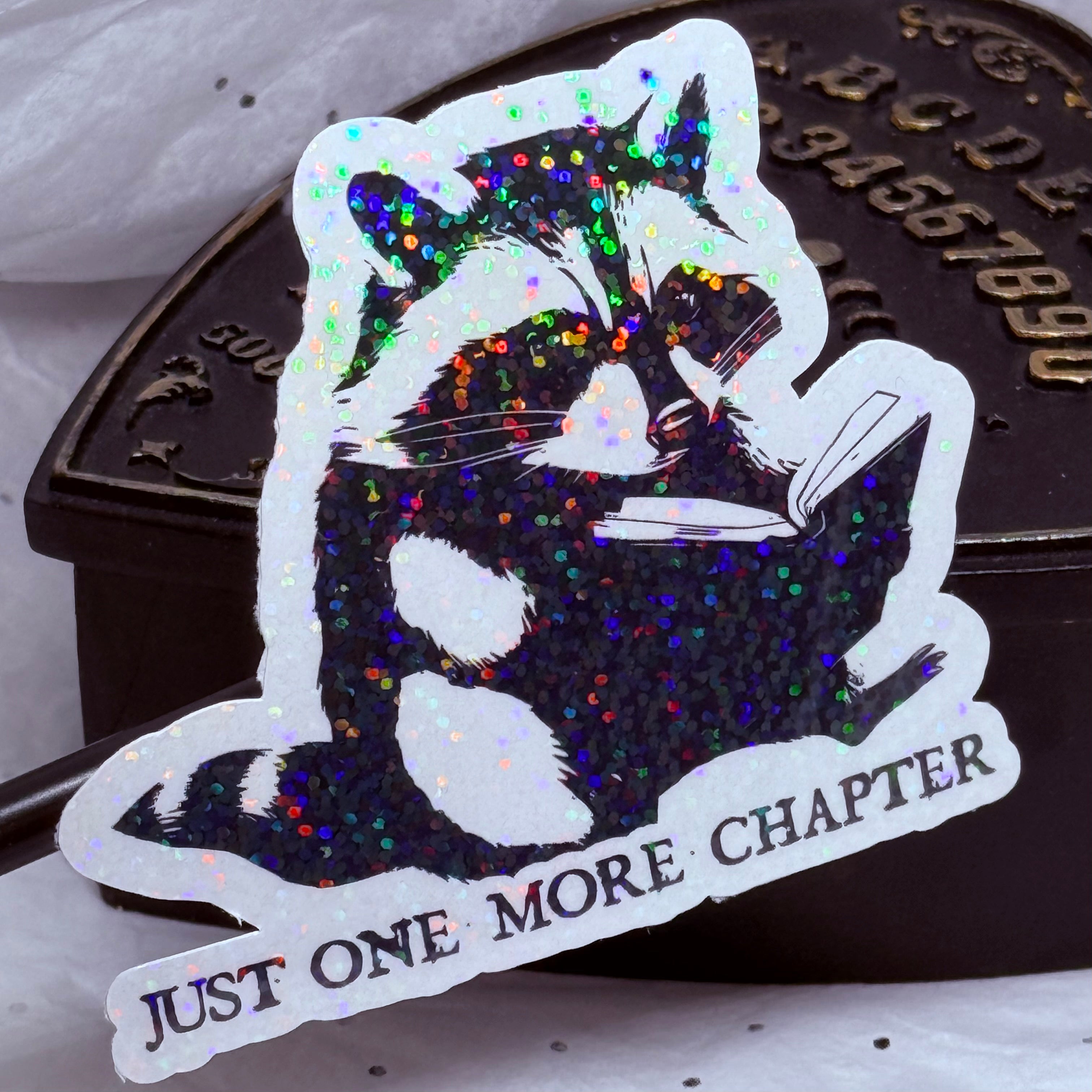 Just One More Chapter Sticker