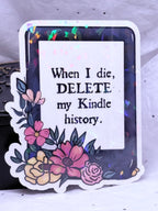 Delete My Kindle History | Sticker