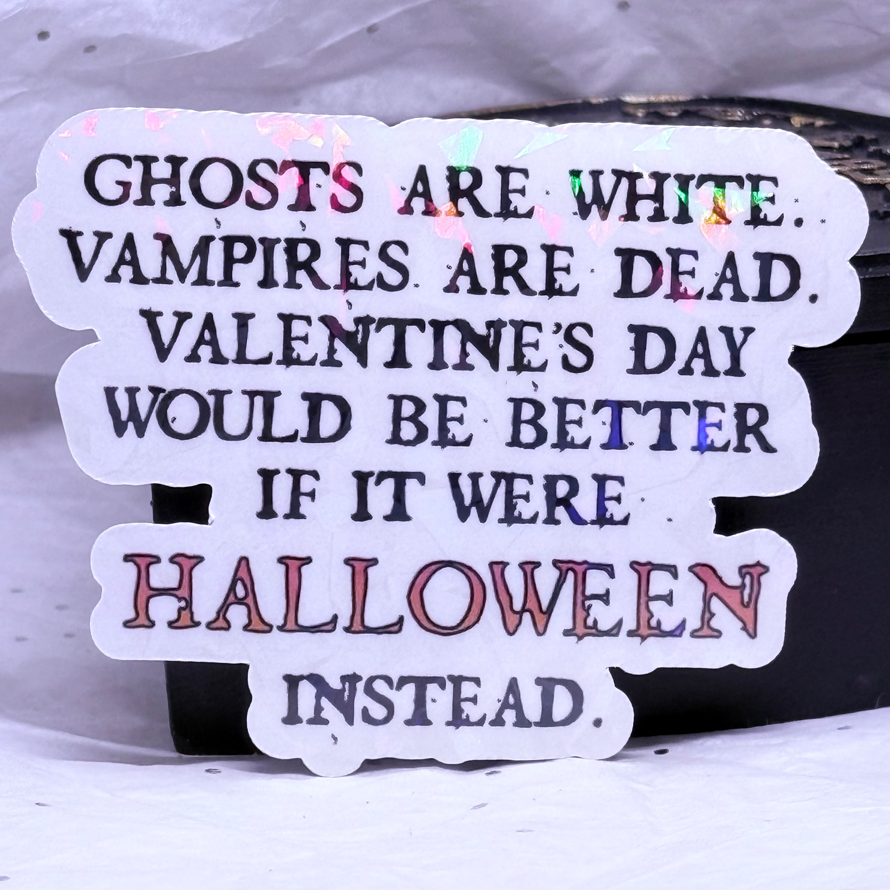 Halloween Instead Sticker