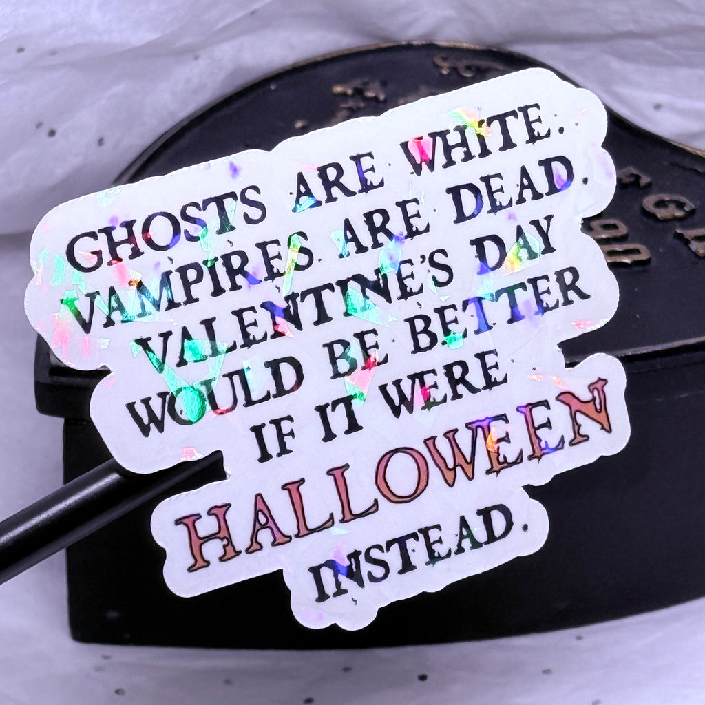 Halloween Instead Sticker