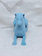Sitting Greyhound (Baby Blue)