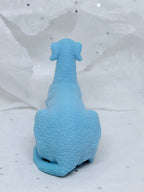 Sitting Greyhound (Baby Blue)