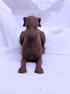 Sitting Greyhound (Brown)