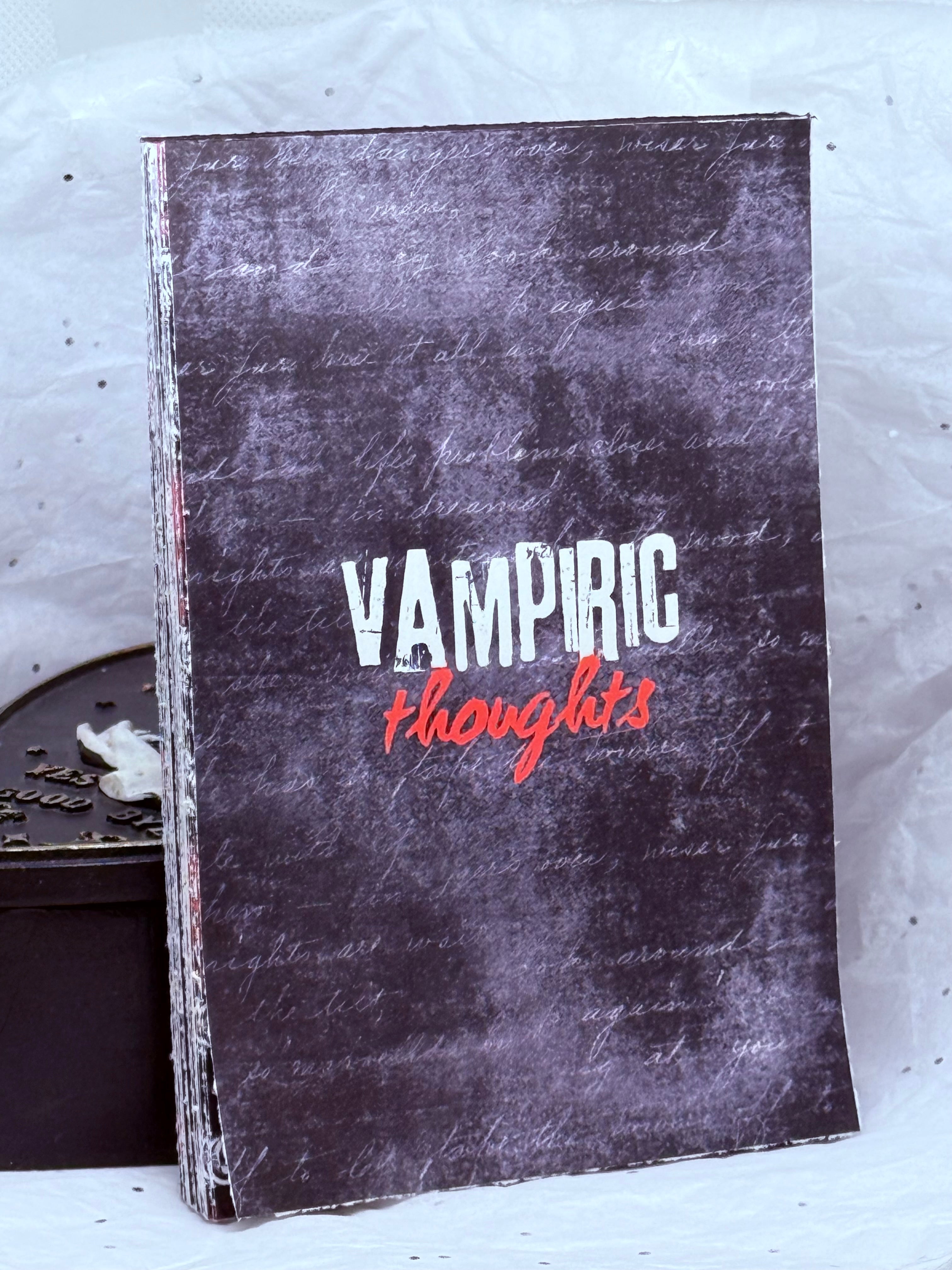 Vampiric Thoughts Note Pad
