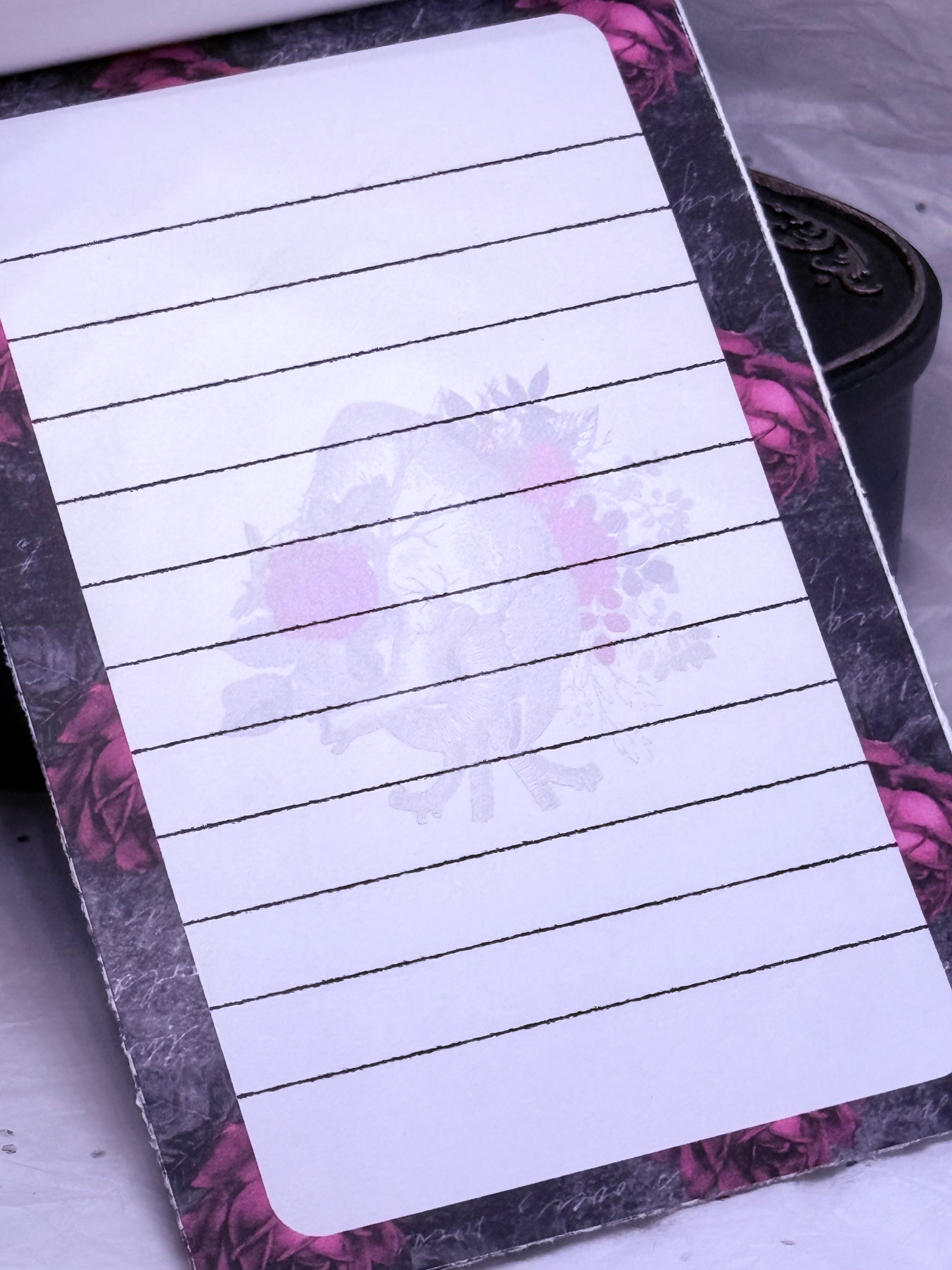 Vampiric Thoughts Note Pad