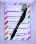 Rainbow Ribbits Note Pad