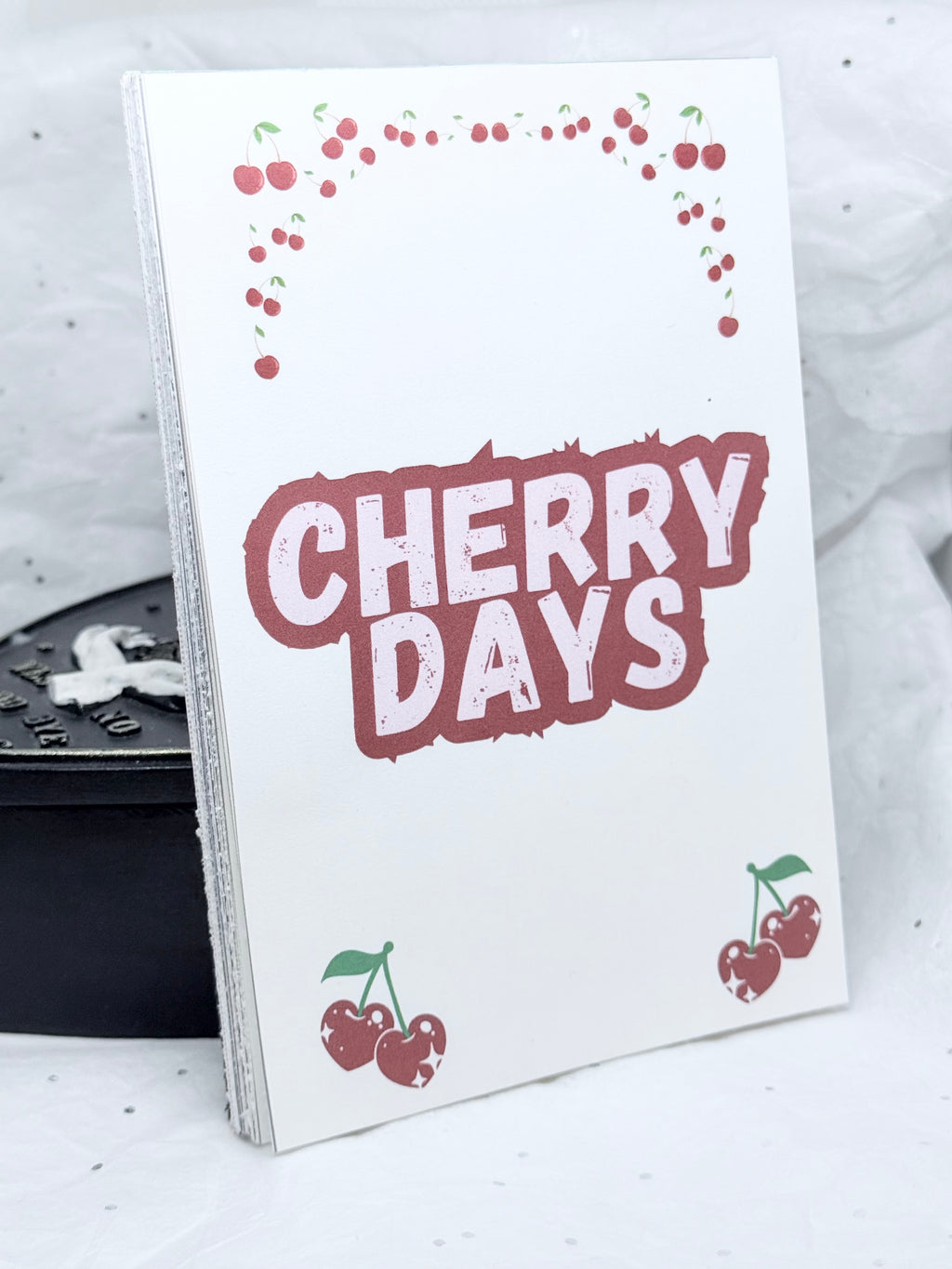 Cherry Days Note Pad