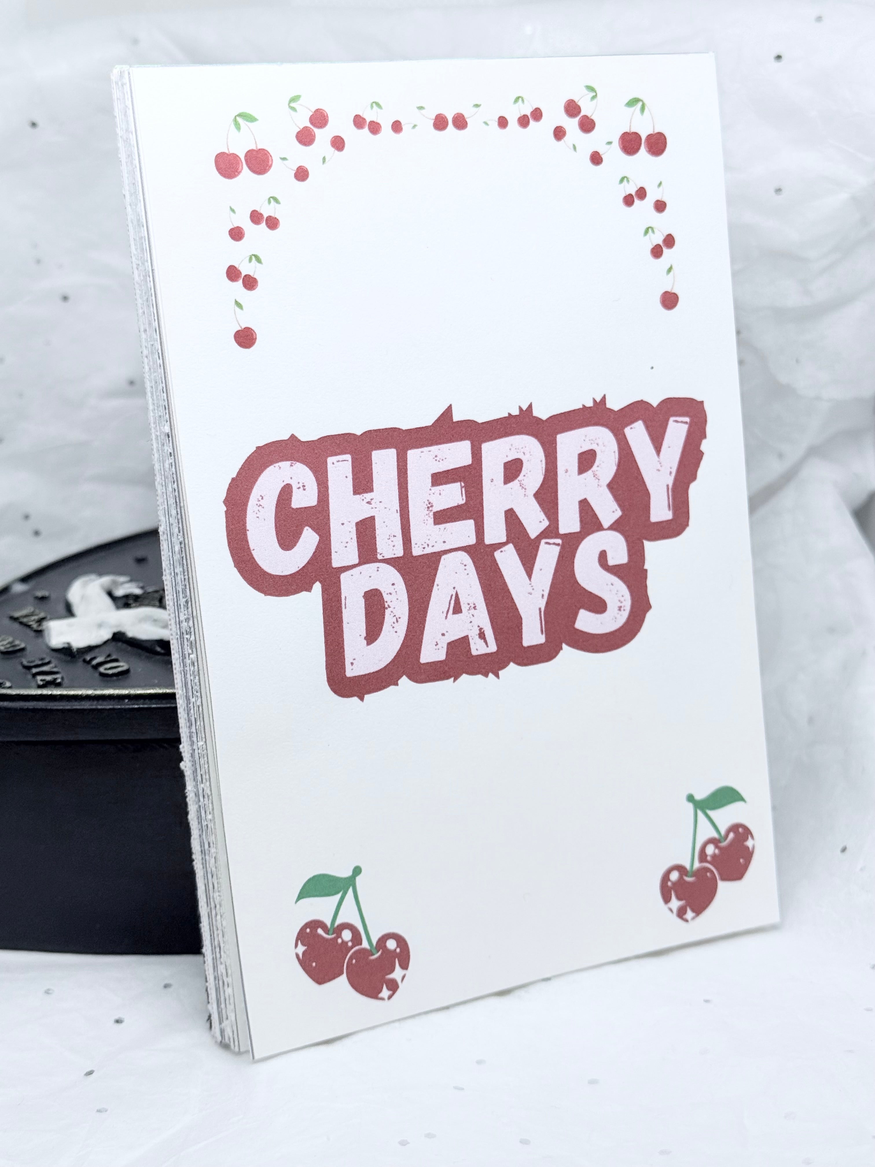 Cherry Days Note Pad