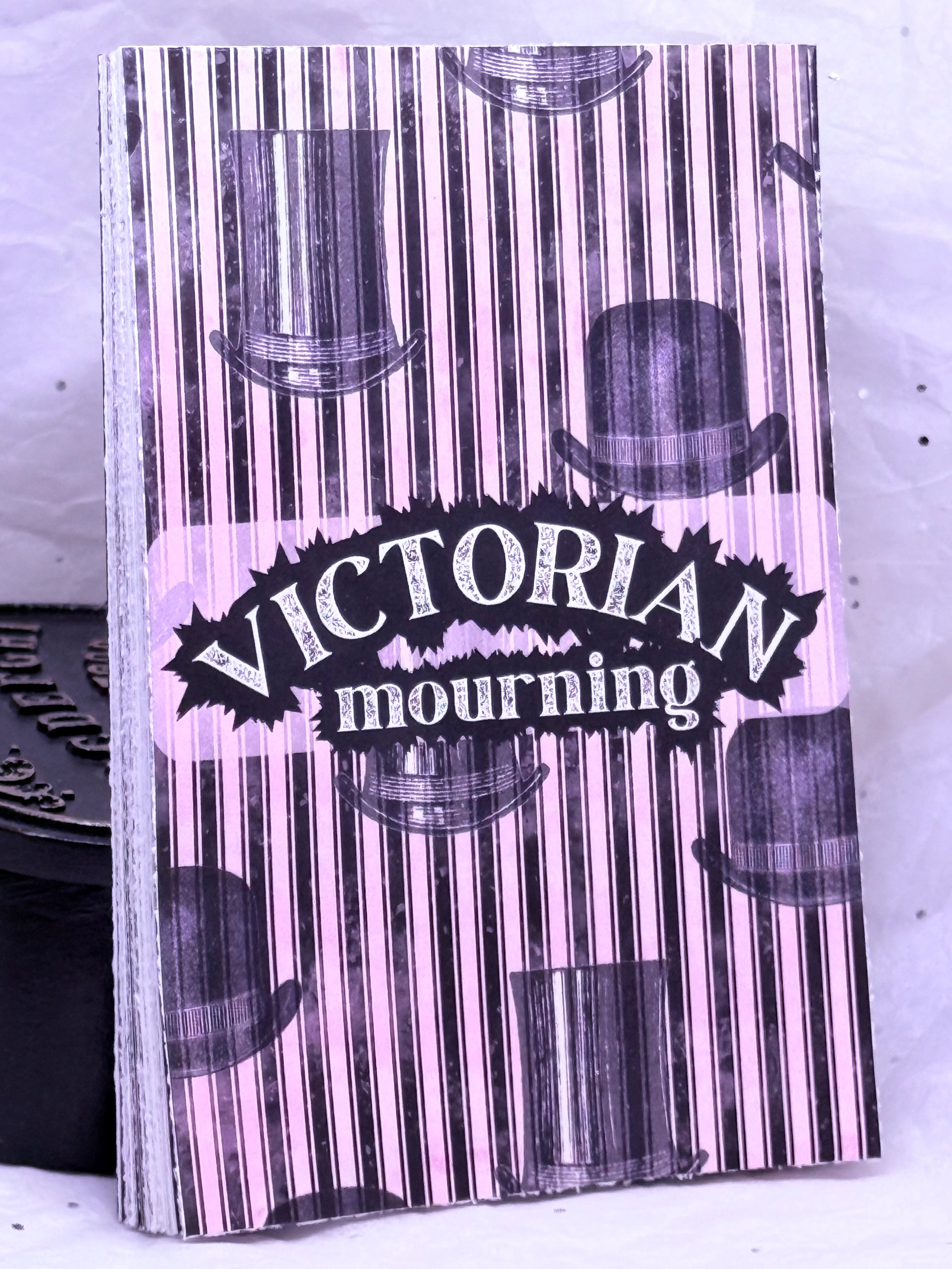 Victorian Mourning Note Pad