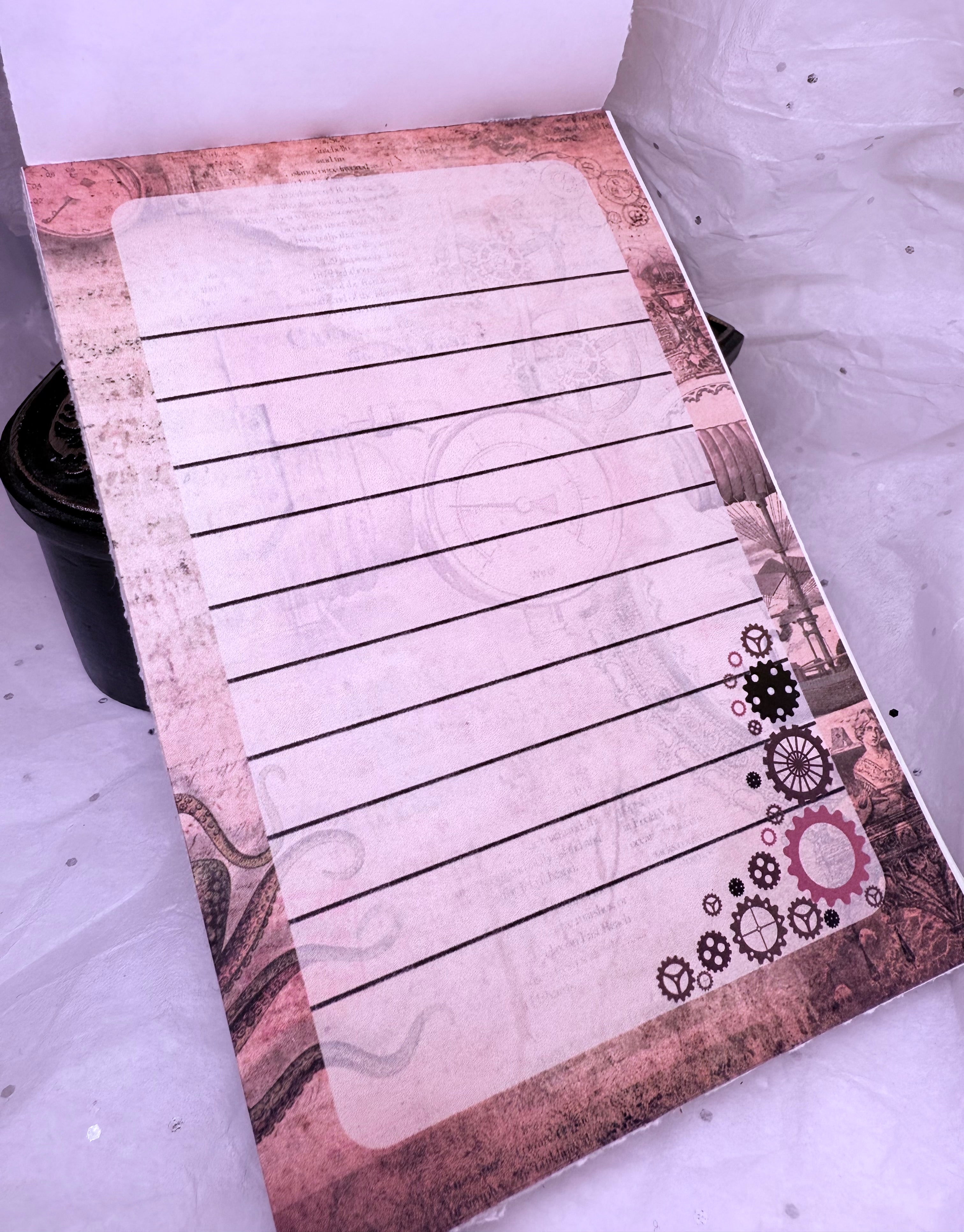 Steam & Shadow Note Pad