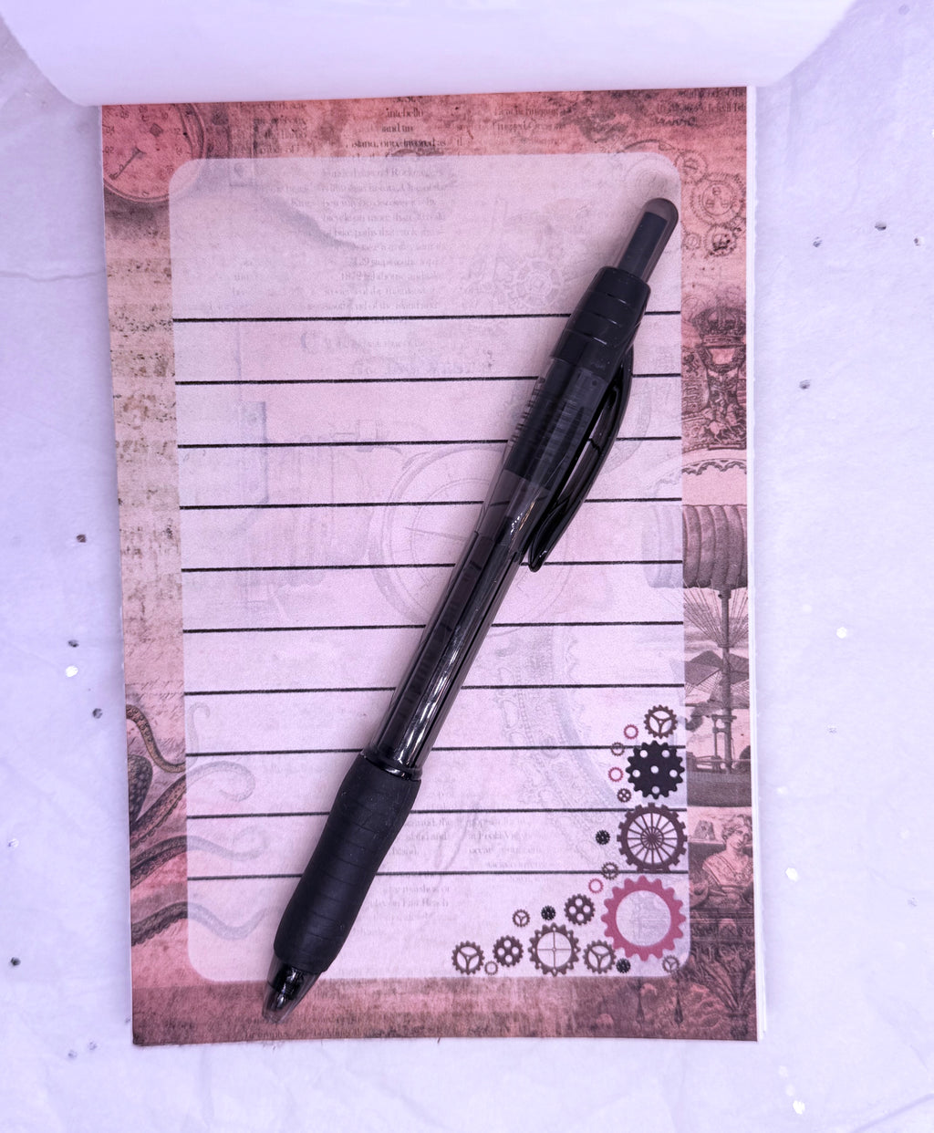 Steam & Shadow Note Pad