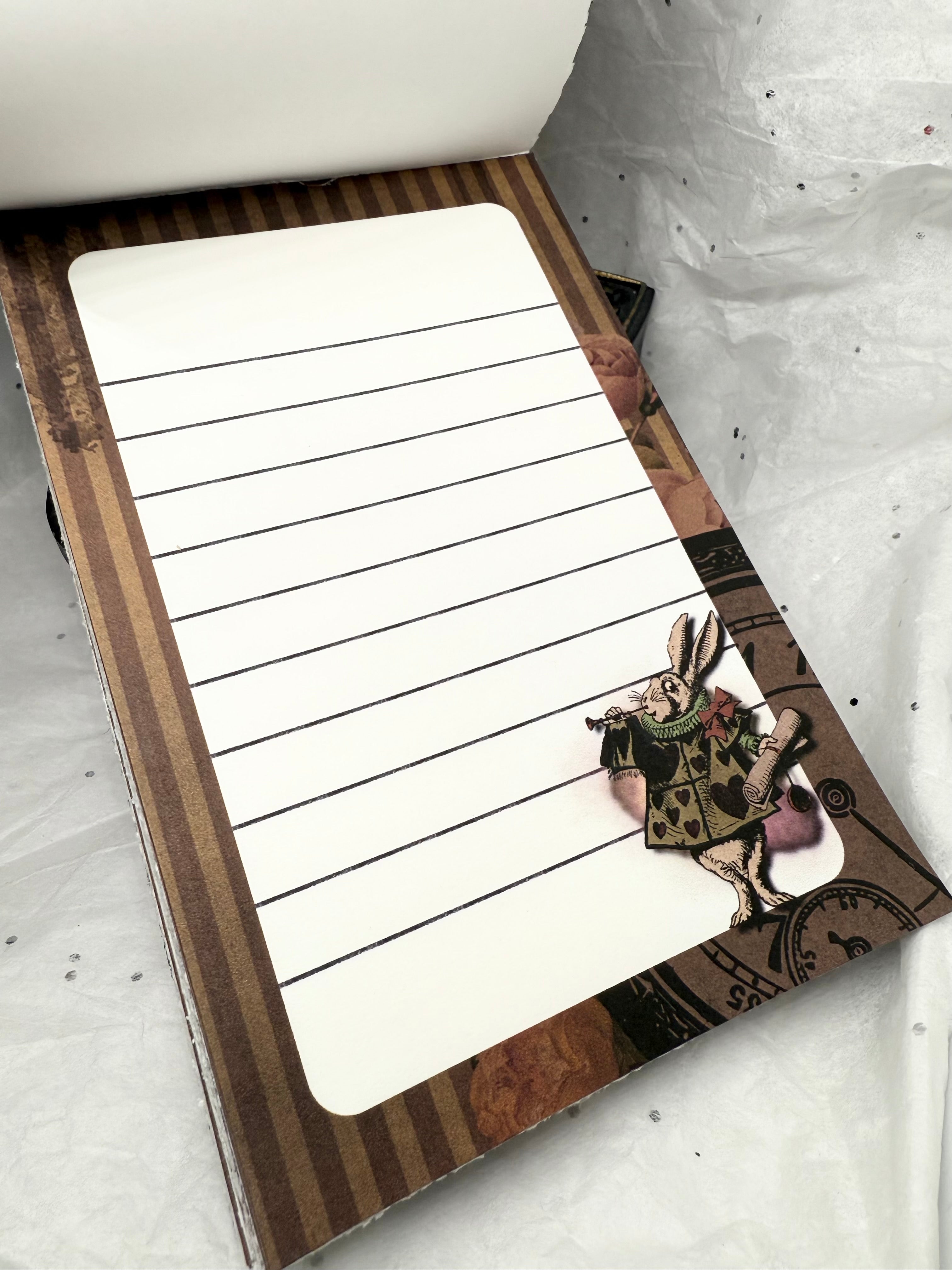 Through The Brass Note Pad