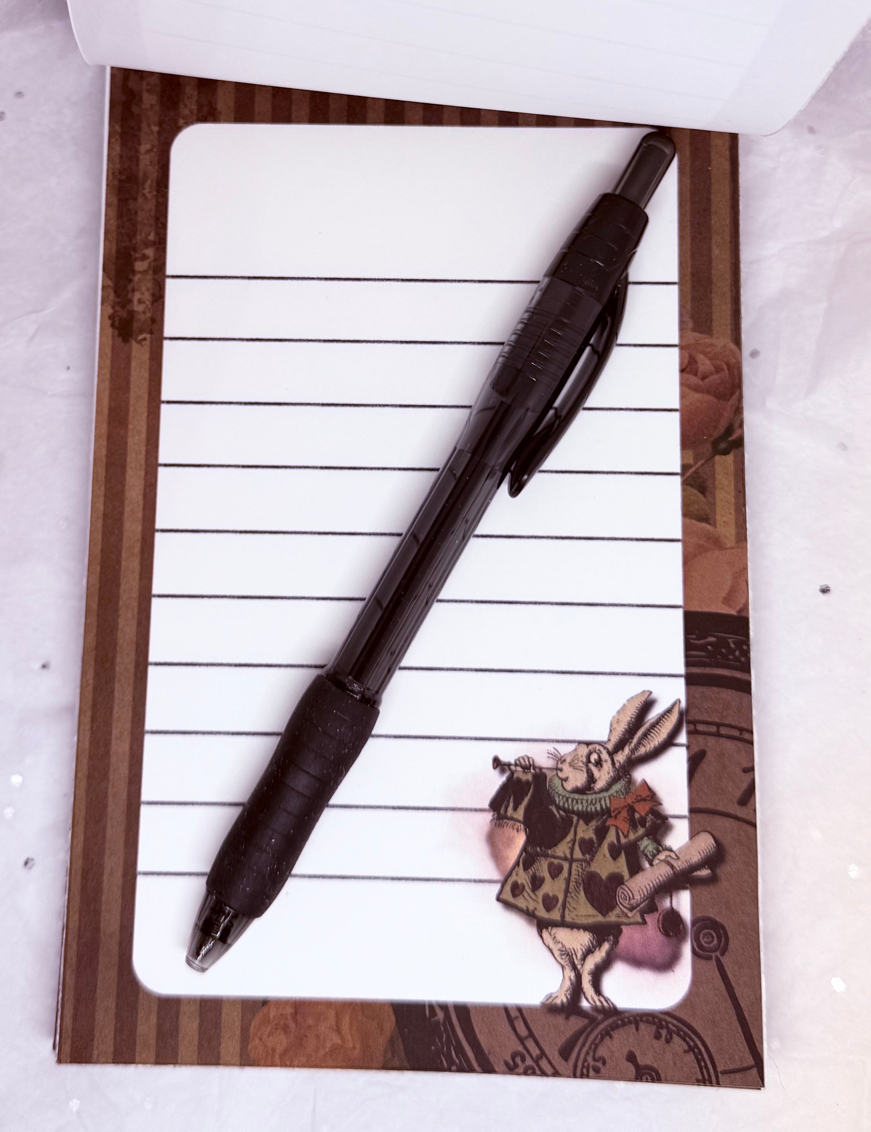 Through The Brass Note Pad