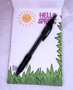 Hello Spring Note Pad