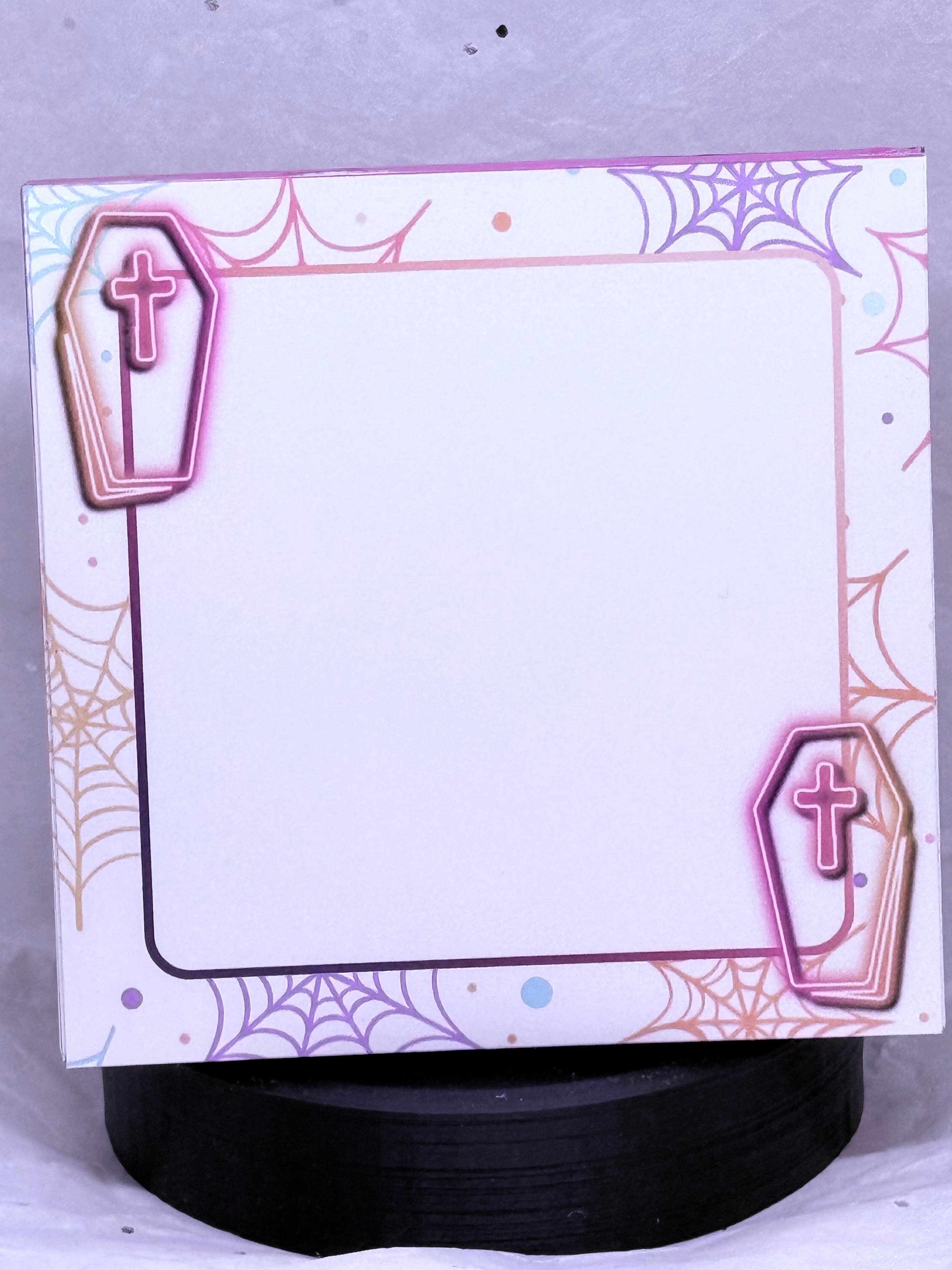 Neon Coffin | Note Pad