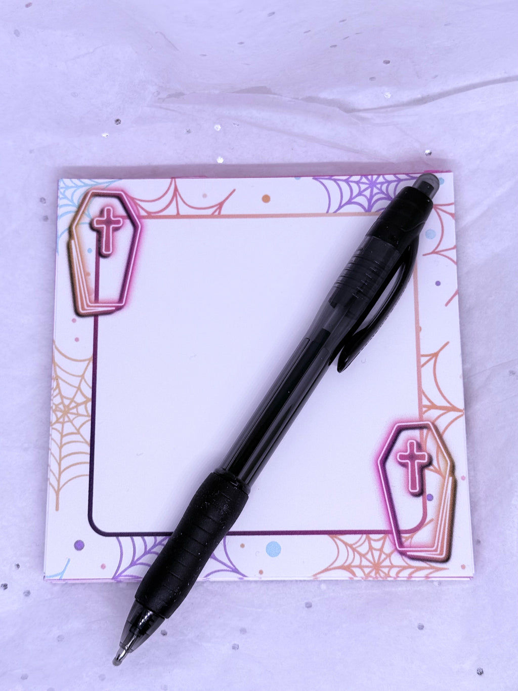 Neon Coffin | Note Pad