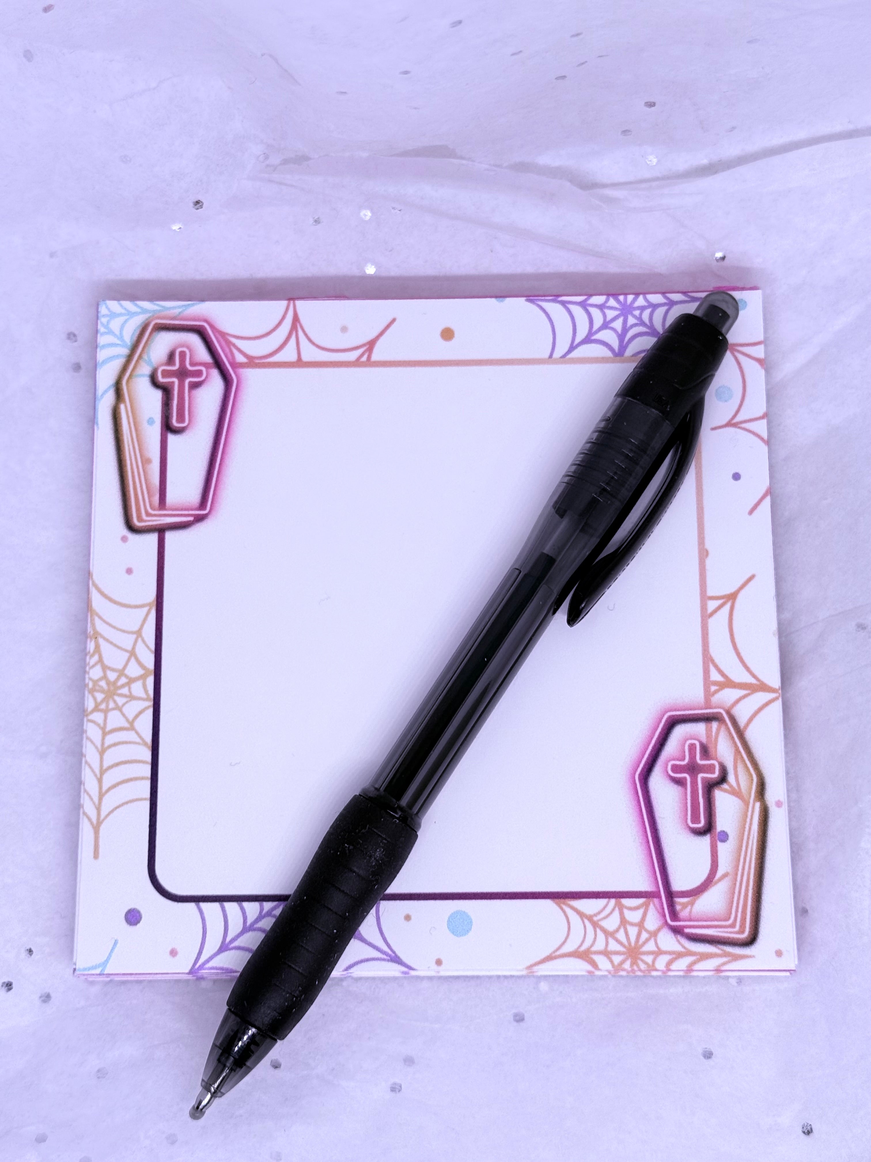 Neon Coffin | Note Pad