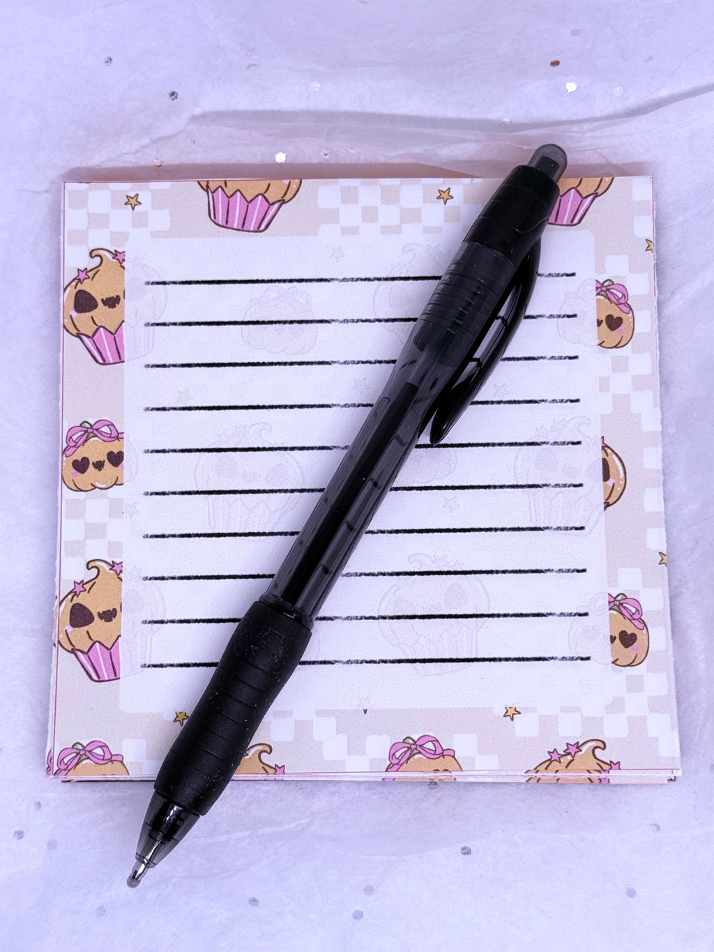 Jack o'Lantern Cupcakes | Note Pad
