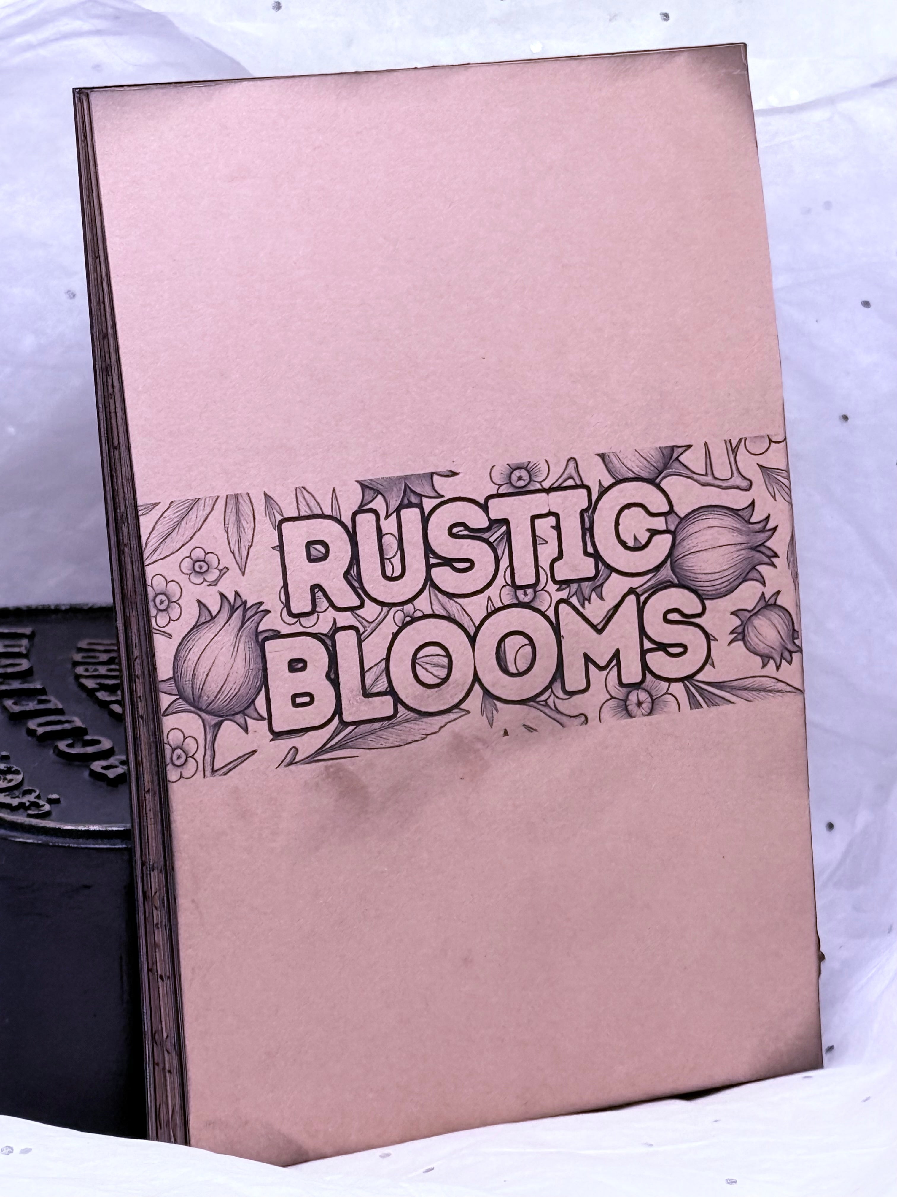 Rustic Bloom | Note Pad