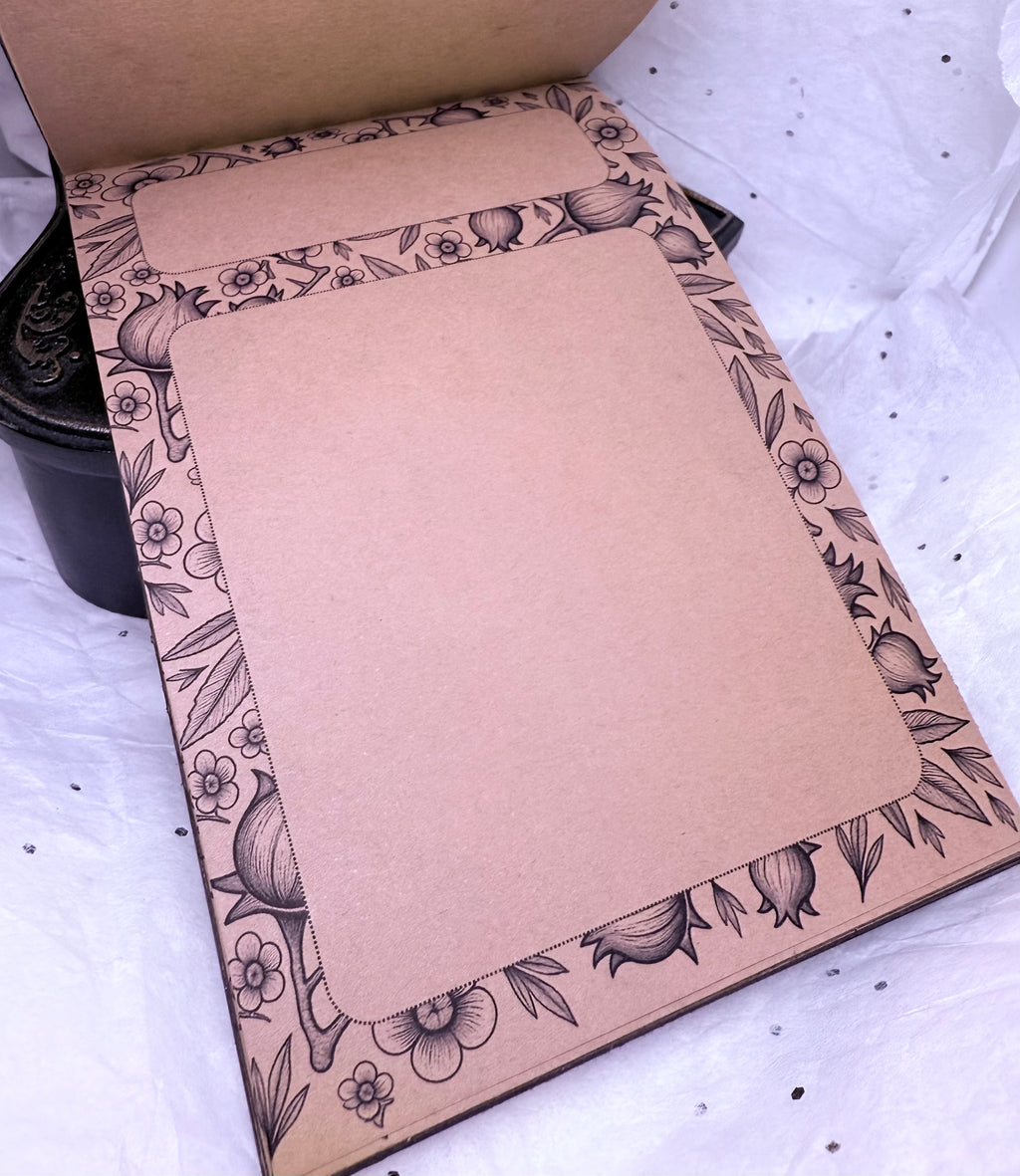 Rustic Bloom | Note Pad