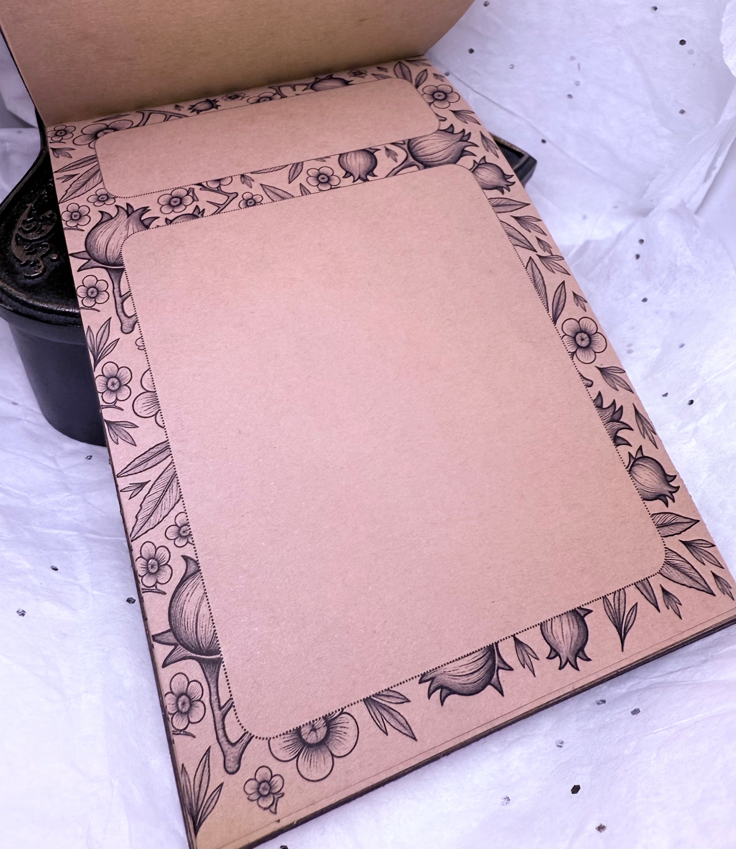 Rustic Bloom | Note Pad