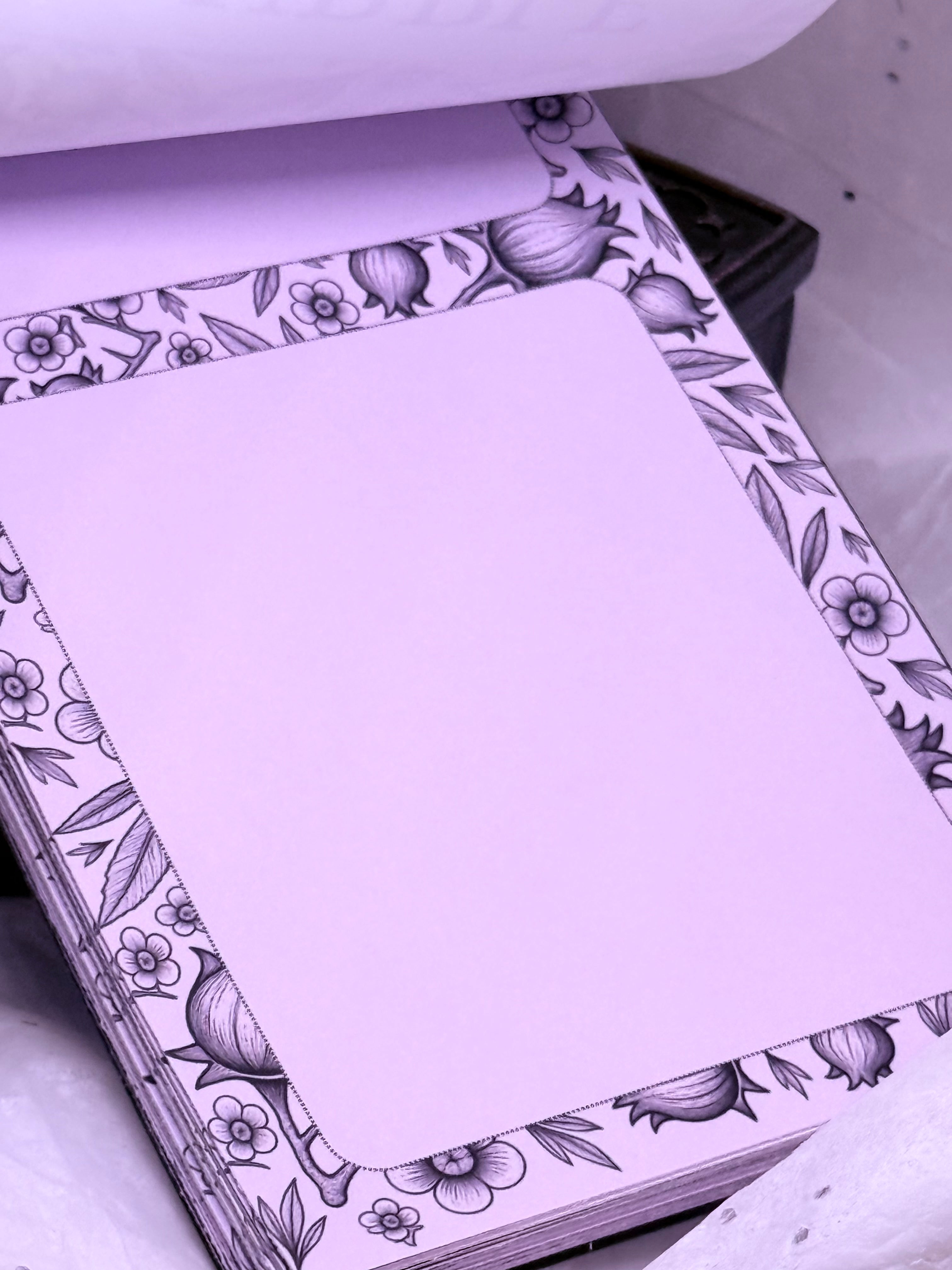 Purple Passion | Note Pad