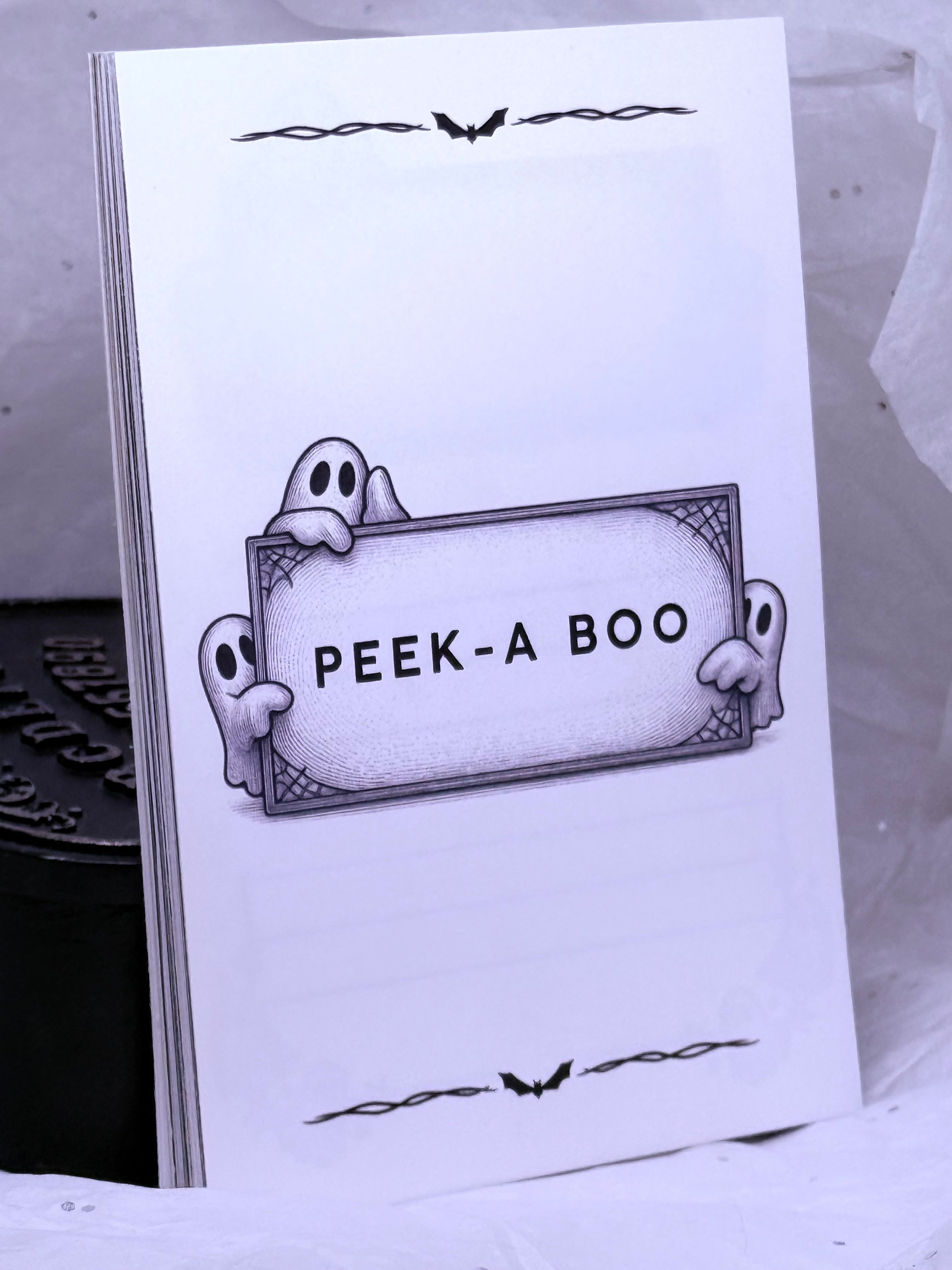 Peek A Boo | Note Pad