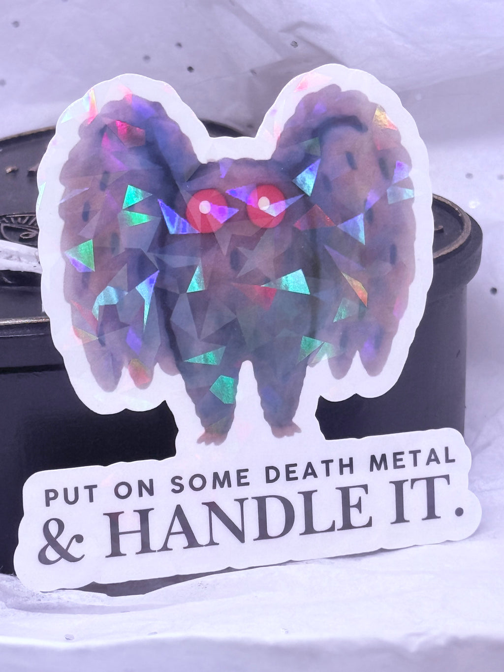 Mothman Death Metal | Sticker